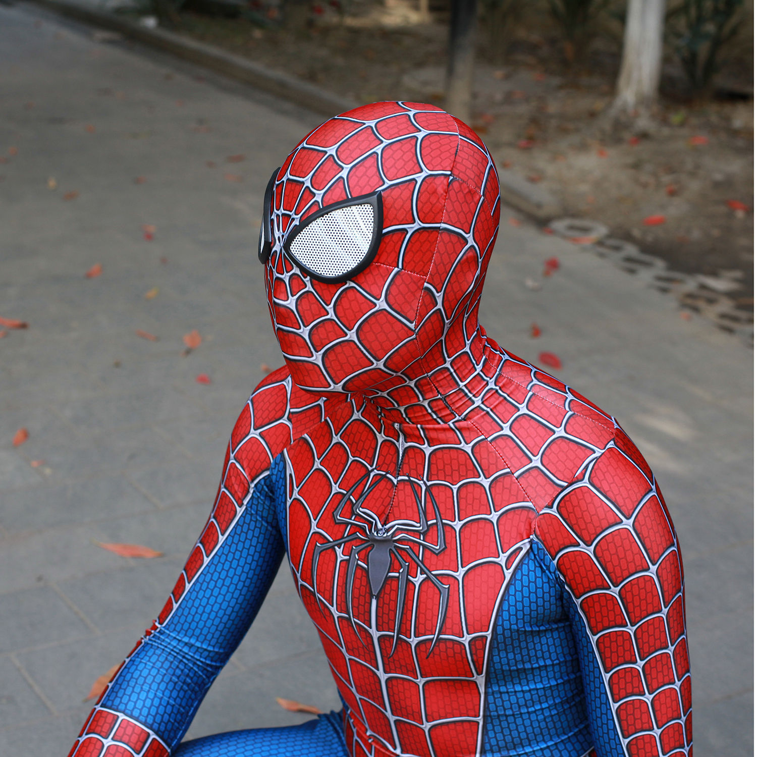 Wallpaper #rhl_Io8BtGB6xQ78hYLe11 Kids Spiderman Bodysuit Halloween Spandex Lycra Bodysuit Cosplay Zentai