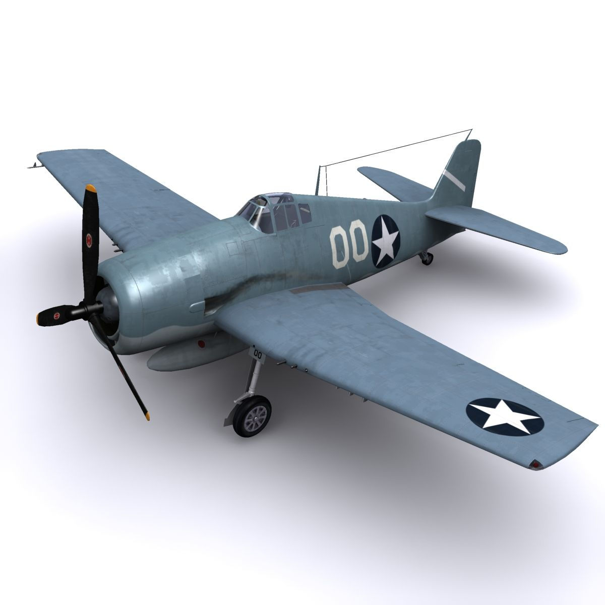 Wallpaper #hGfTDZMBSpphPi3-7edw286 F6f 3 Hellcat Uss Lexington 1943 3D Model 49 3ds Max Obj Free3d
