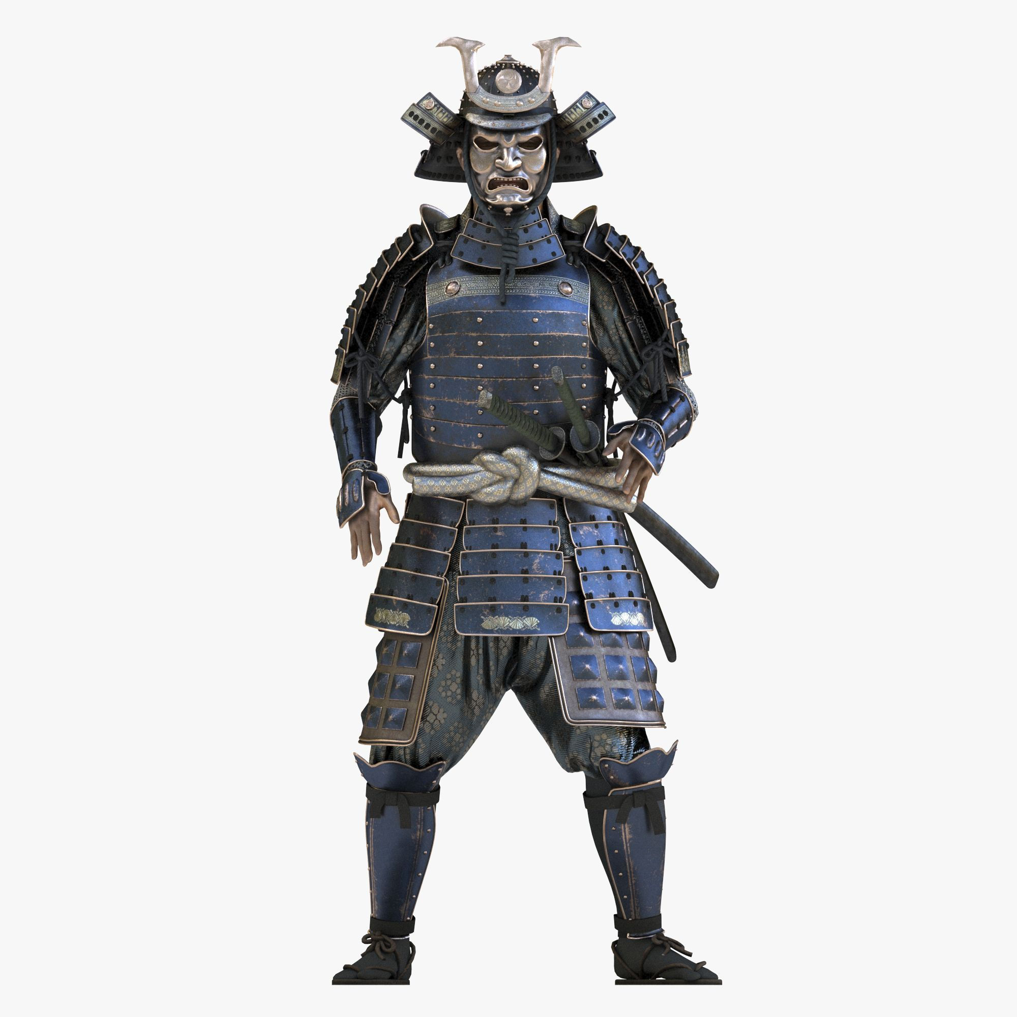 Wallpaper #gkA2MZMBJhL2WPbaCsWi178 Samurai Armor 3D Model 150 Blend Fbx Obj 3ds Free3d