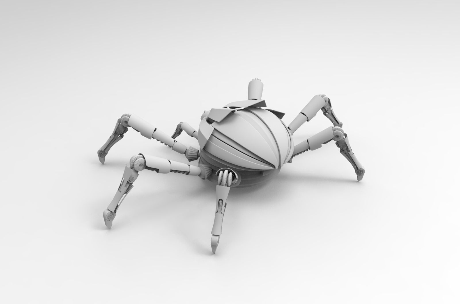 Wallpaper #hGgMF5MBSpphPi3-Iw0p275 Spider Robot 3D Model 20 C4d Fbx Ma Max Obj Free3d