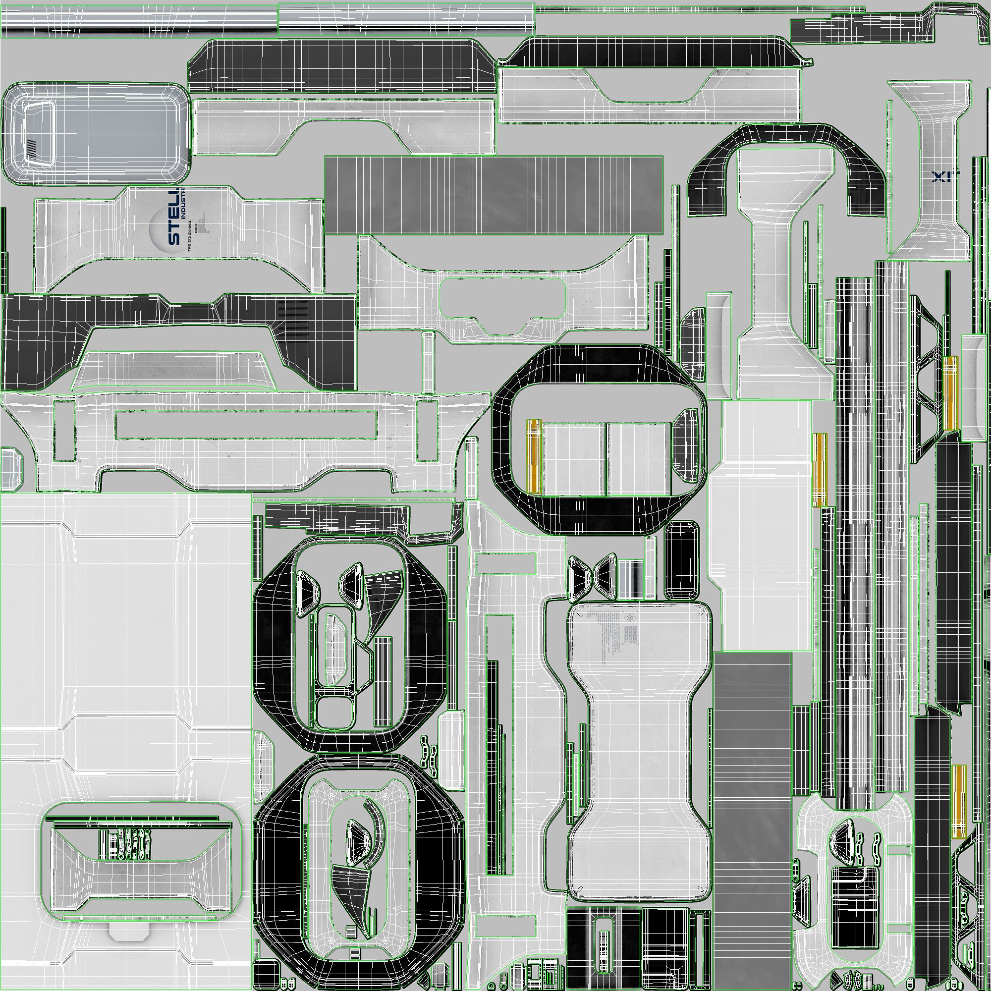Wallpaper #sGf07JIBSpphPi3-g1XU42 Sci Fi Building Texture Map
