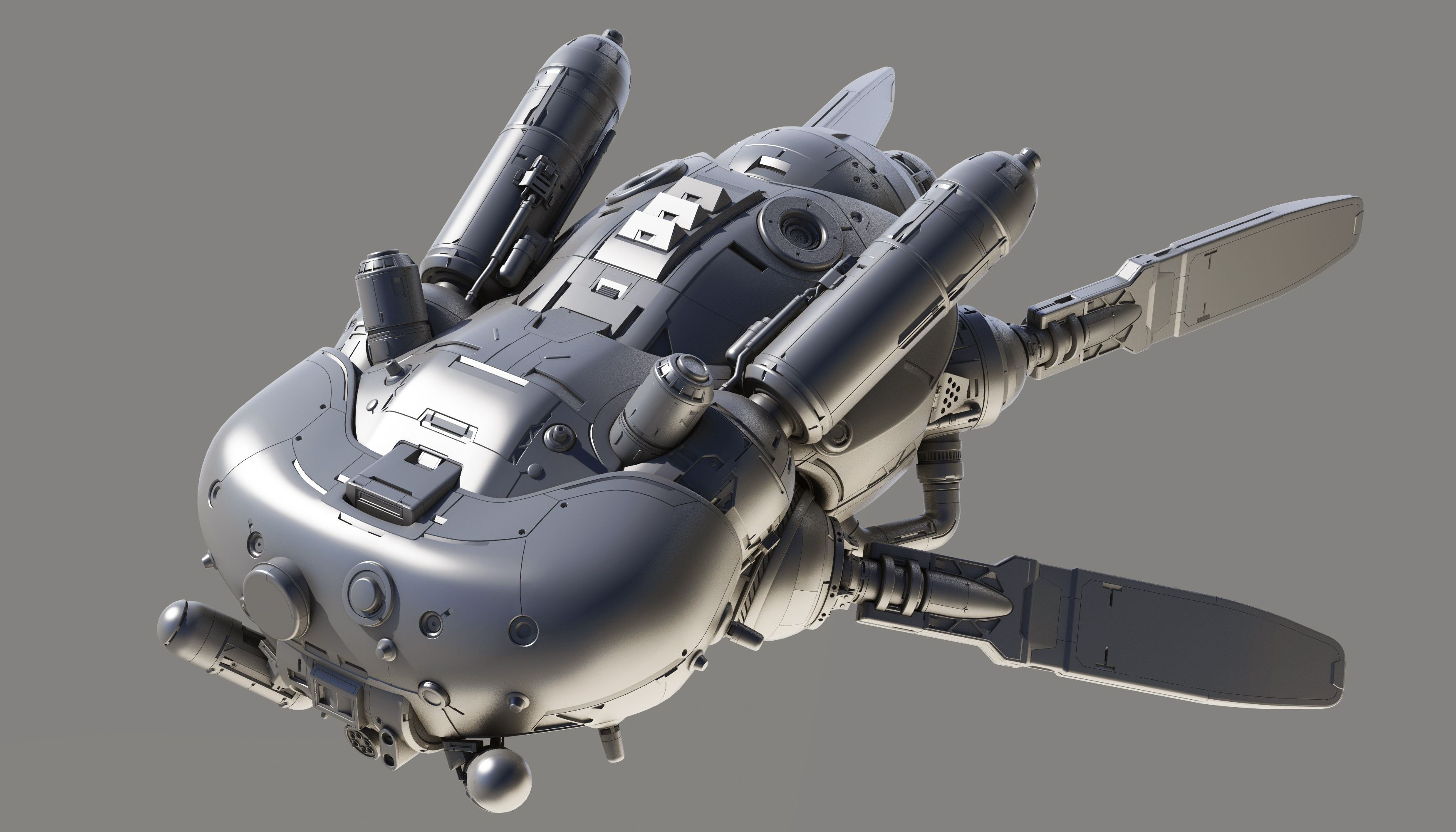 Wallpaper #eb723 Concept Sci Fi Drone Obj