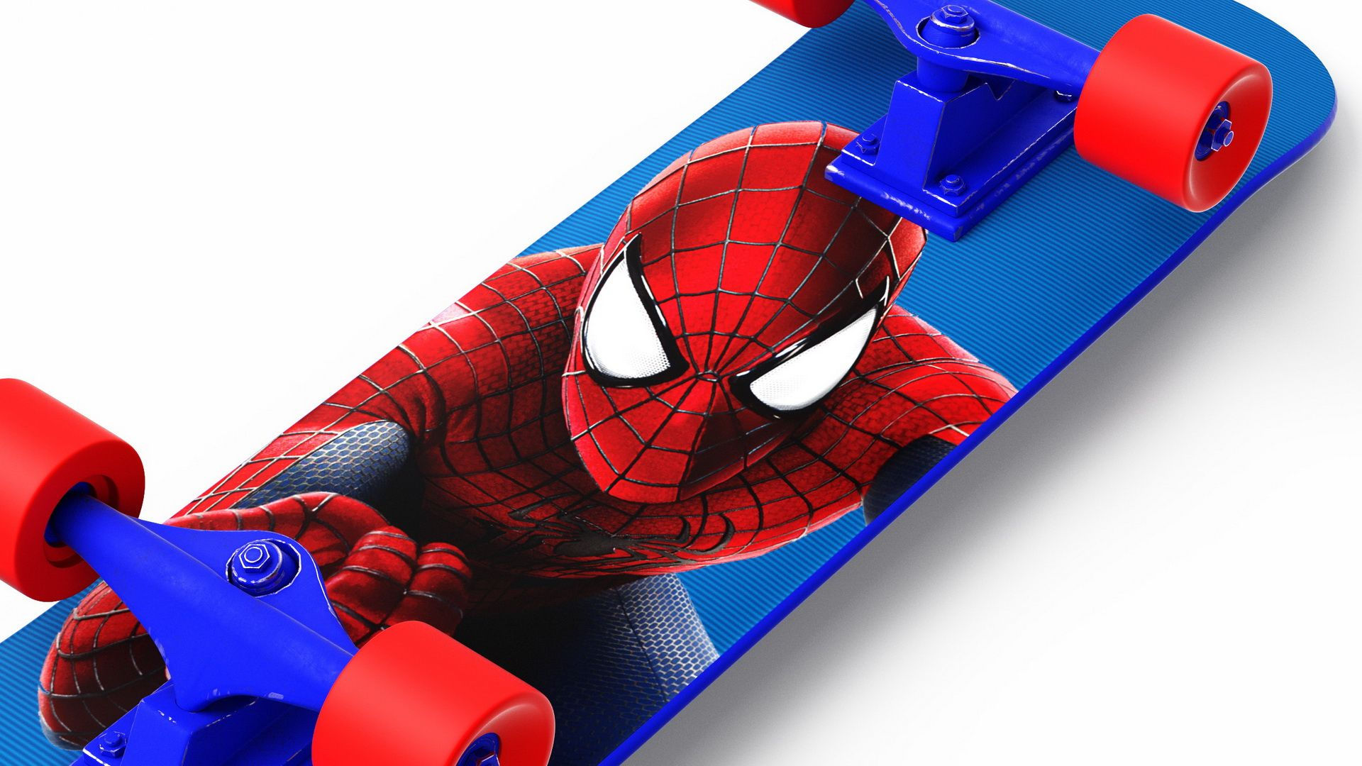 Wallpaper #5otrdJcBcm9NJah-XnVK145 Monopatin Clasico Spider Man Modelo 3D 29 3ds Blend C4d Fbx Max