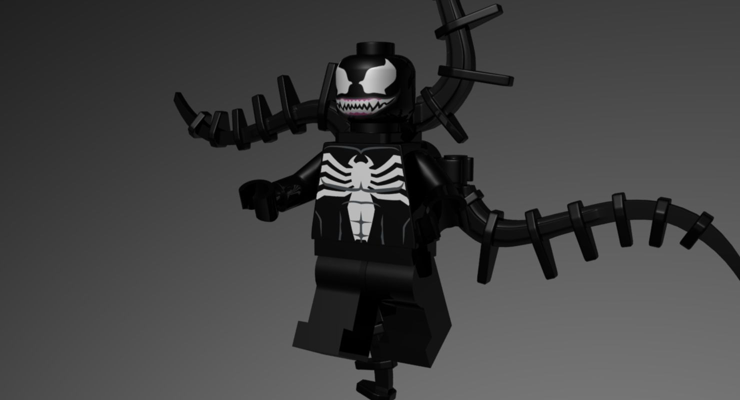 Wallpaper #omimIpMBSpphPi3-GjMQ46 Lego Venom 3D Model 24 Fbx Obj Ma Unknown Free3d