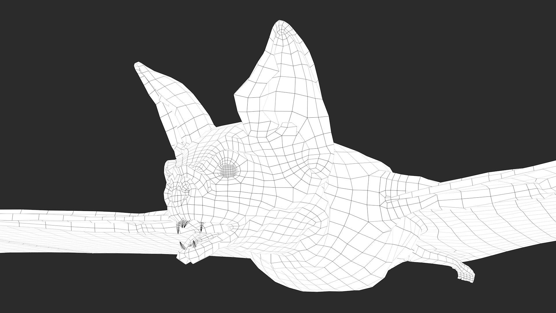 Wallpaper #r3KDMpMBX2lk1u3ogFrF182 Vampire Bat 3D Model 89 Fbx Obj Ztl Ma Free3d