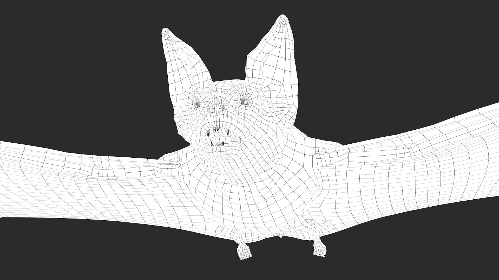 Wallpaper #r3KDMpMBX2lk1u3ogFrF88 Vampire Bat 3D Model 89 Fbx Obj Ztl Ma Free3d