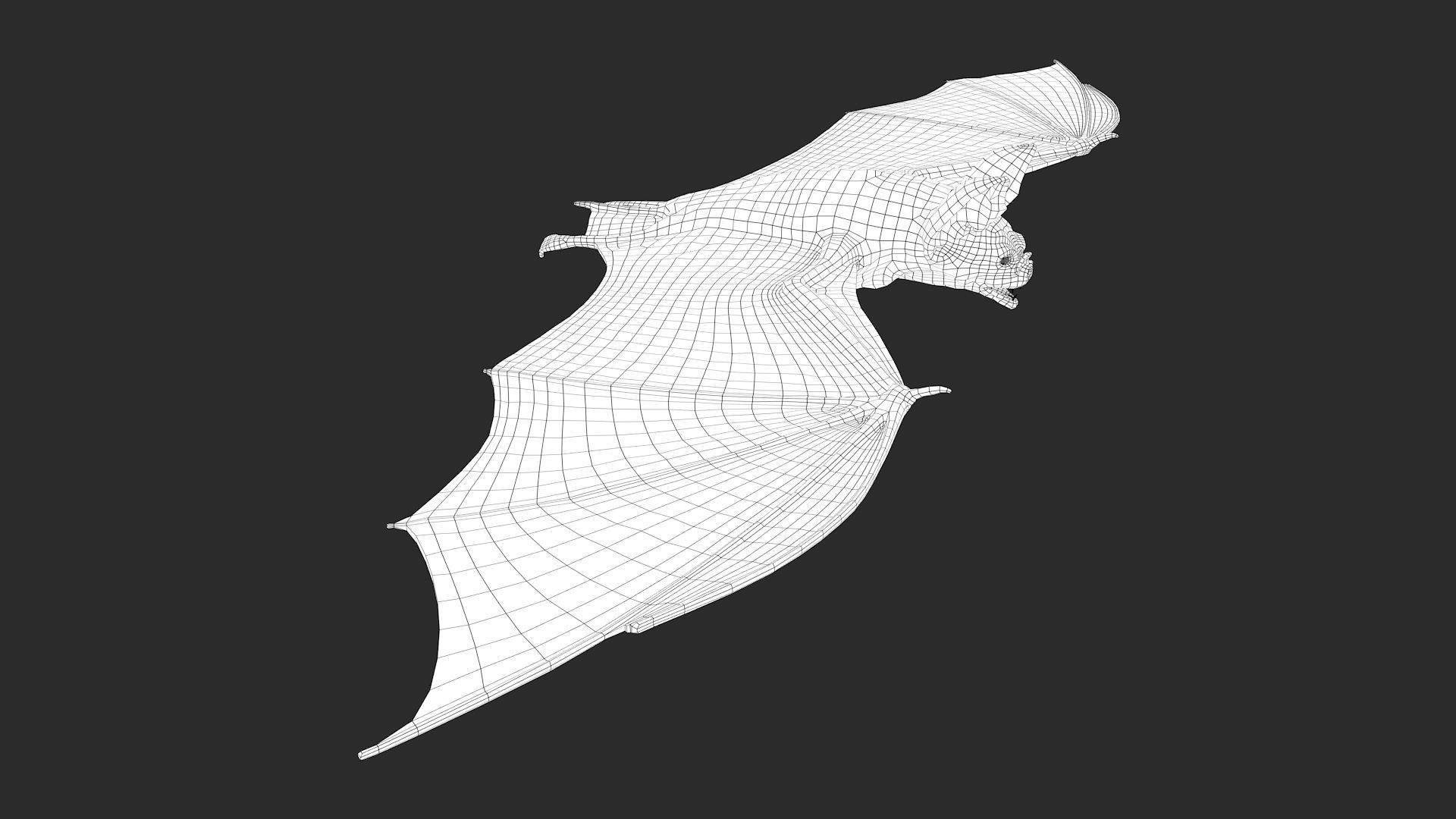 Wallpaper #r3KDMpMBX2lk1u3ogFrF217 Vampire Bat 3D Model 89 Fbx Obj Ztl Ma Free3d