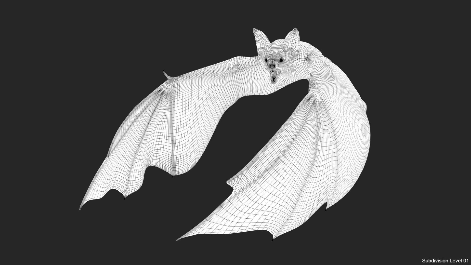 Wallpaper #r3KDMpMBX2lk1u3ogFrF66 Vampire Bat 3D Model 89 Fbx Obj Ztl Ma Free3d