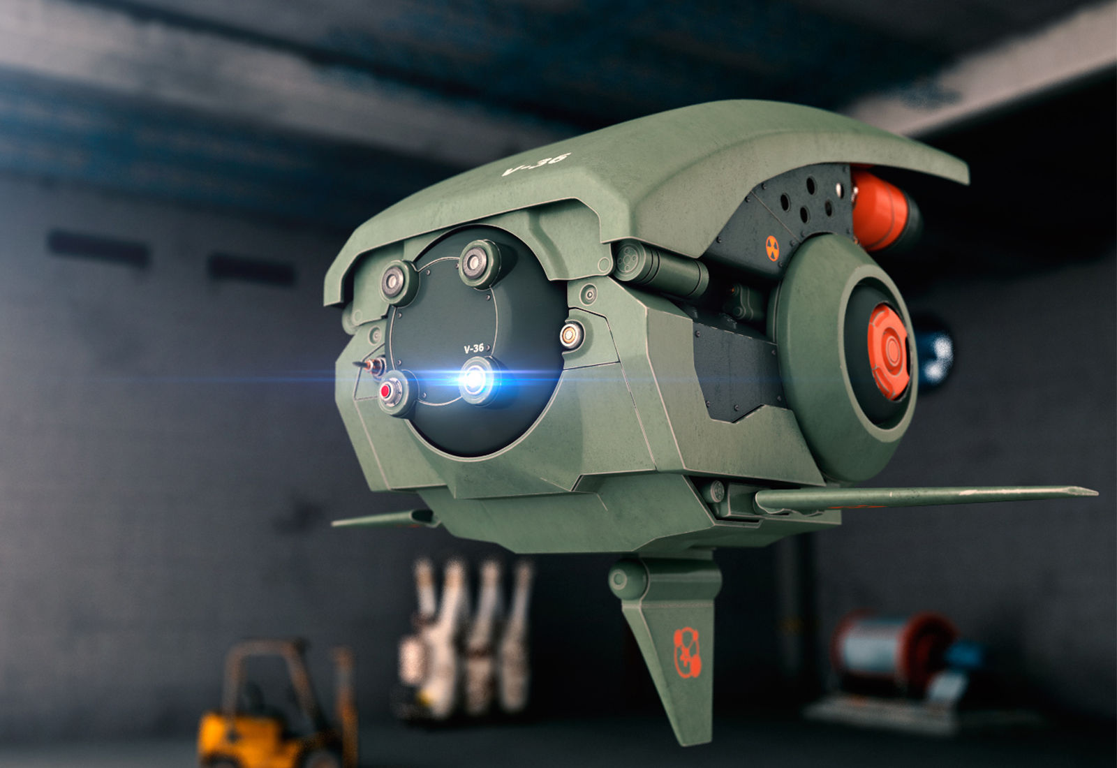 Wallpaper #eb723 Concept Sci Fi Drone Obj