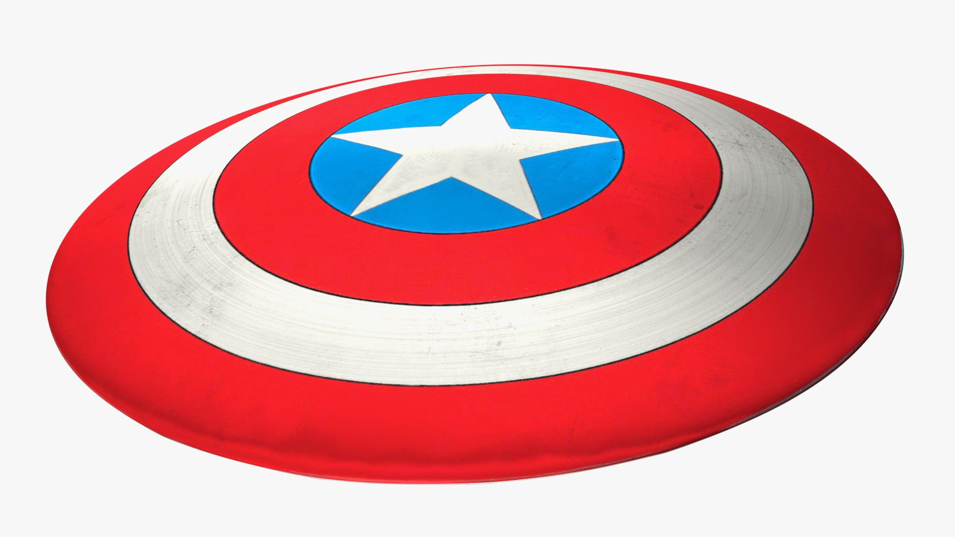 Wallpaper #hlhvNJMBzN9vxX34UTxN255 Captain America Cartoon Shield 3D Model 24 3ds Blend C4d Fbx