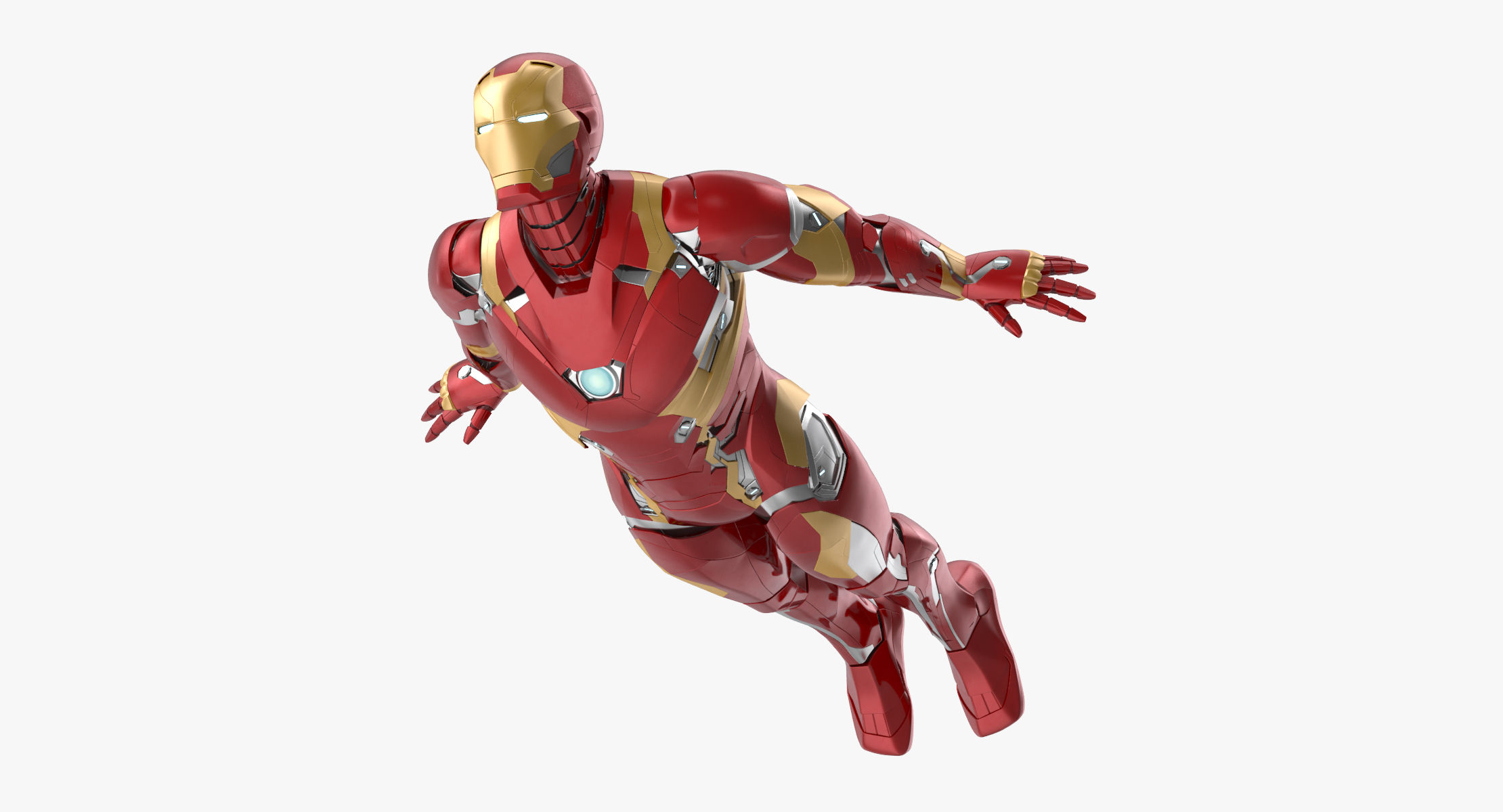 Wallpaper #-bkg3pIBJvJKYCmEzgMB46 Iron Man Mk85 Pose Statue 3D Print Ready 3D Print Model