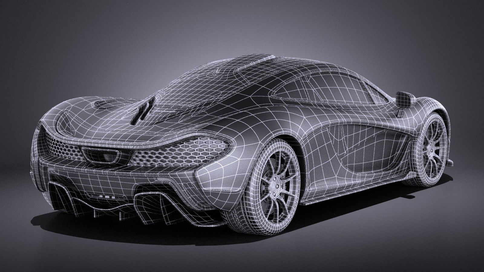 Wallpaper #ShojUZMB1yWOL4qgvYGV258 Mclaren P1 Concept 2013 Vray Modelo 3D 129 3ds C4d Fbx Lwo Max