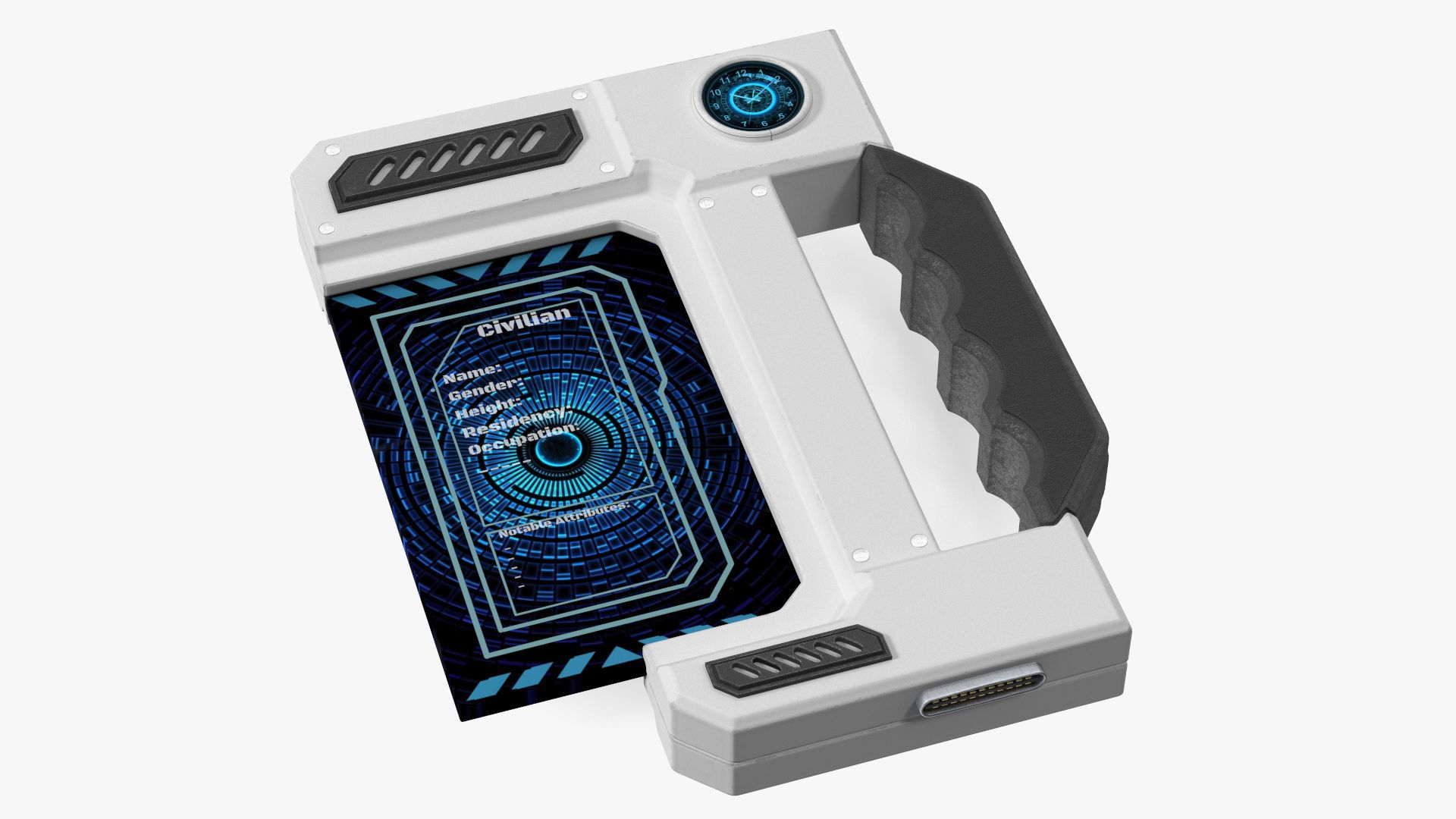 Wallpaper #zmfP-5IBSpphPi3-dpXT58 Futuristic Phone New White 3D Model 19 3ds Blend C4d Fbx Max