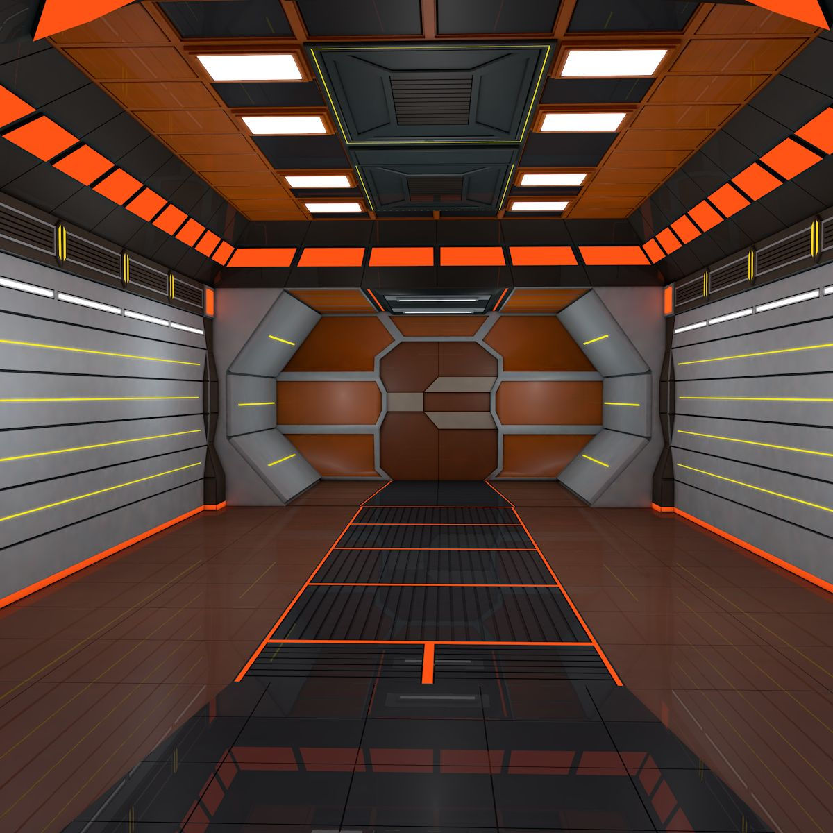 Wallpaper #JWeN-JIBSpphPi3-Nooi289 Chambre Sci Fi Modele 3D 10 3ds C4d Fbx Obj Free3d