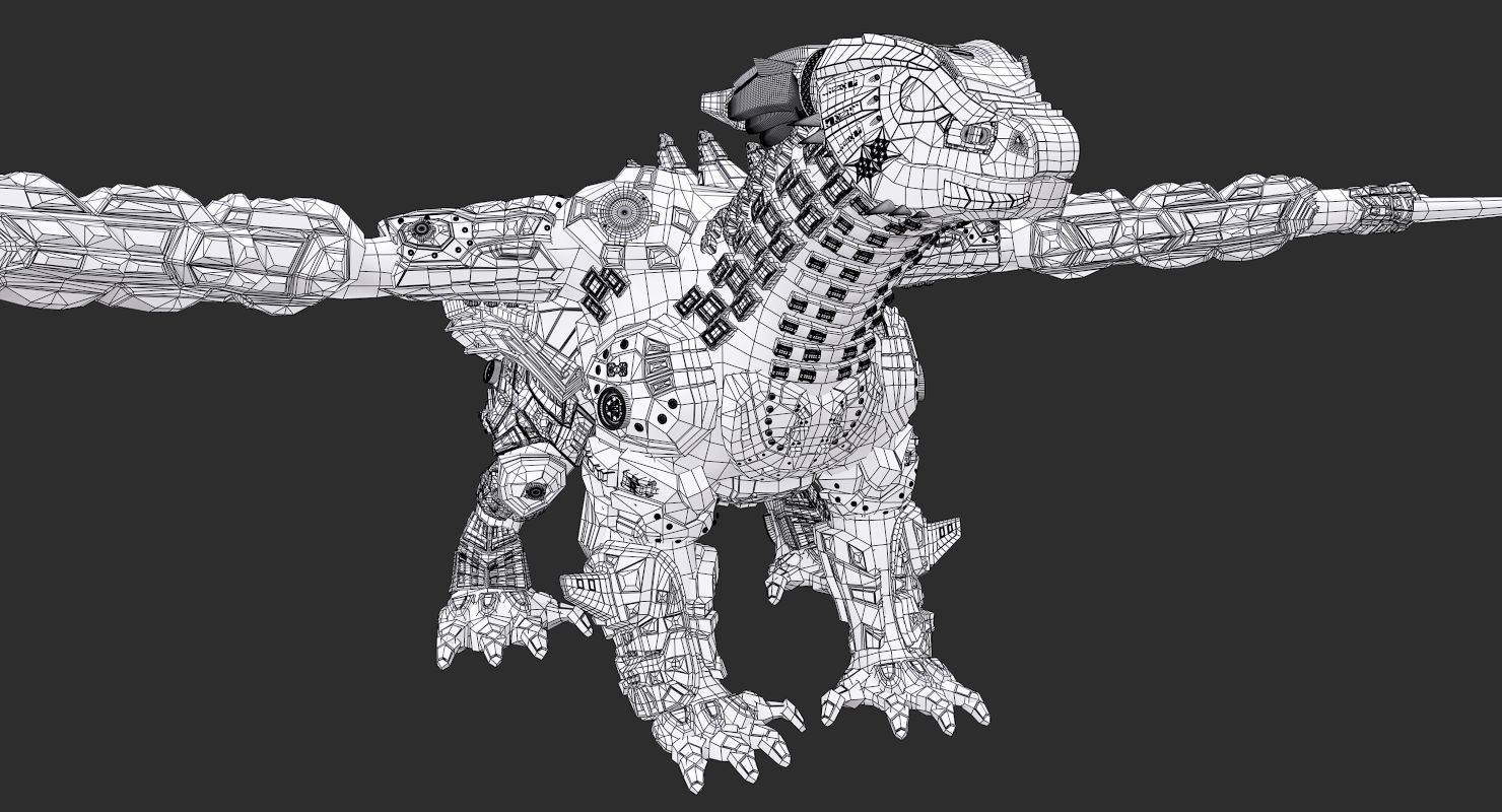 Wallpaper #nSyYSZMB0E1QgA7wi_Pe137 Sci Fi Dragon Robot 3D Model 199 Dae Fbx Obj Stl Unknown Blend