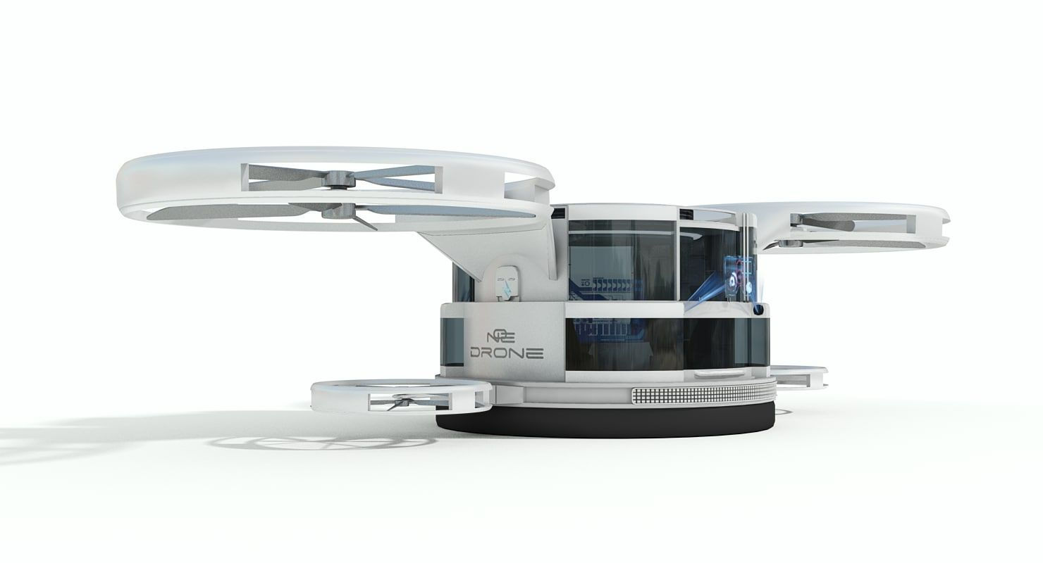 Wallpaper #eb723 Concept Sci Fi Drone Obj
