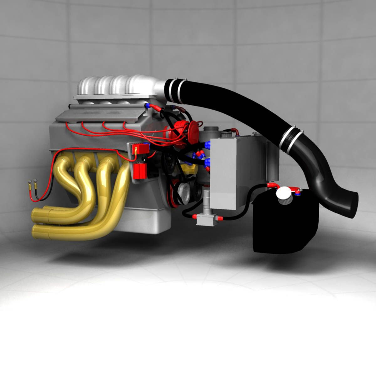 Wallpaper #3d643 Chevy Drag Racing Engines