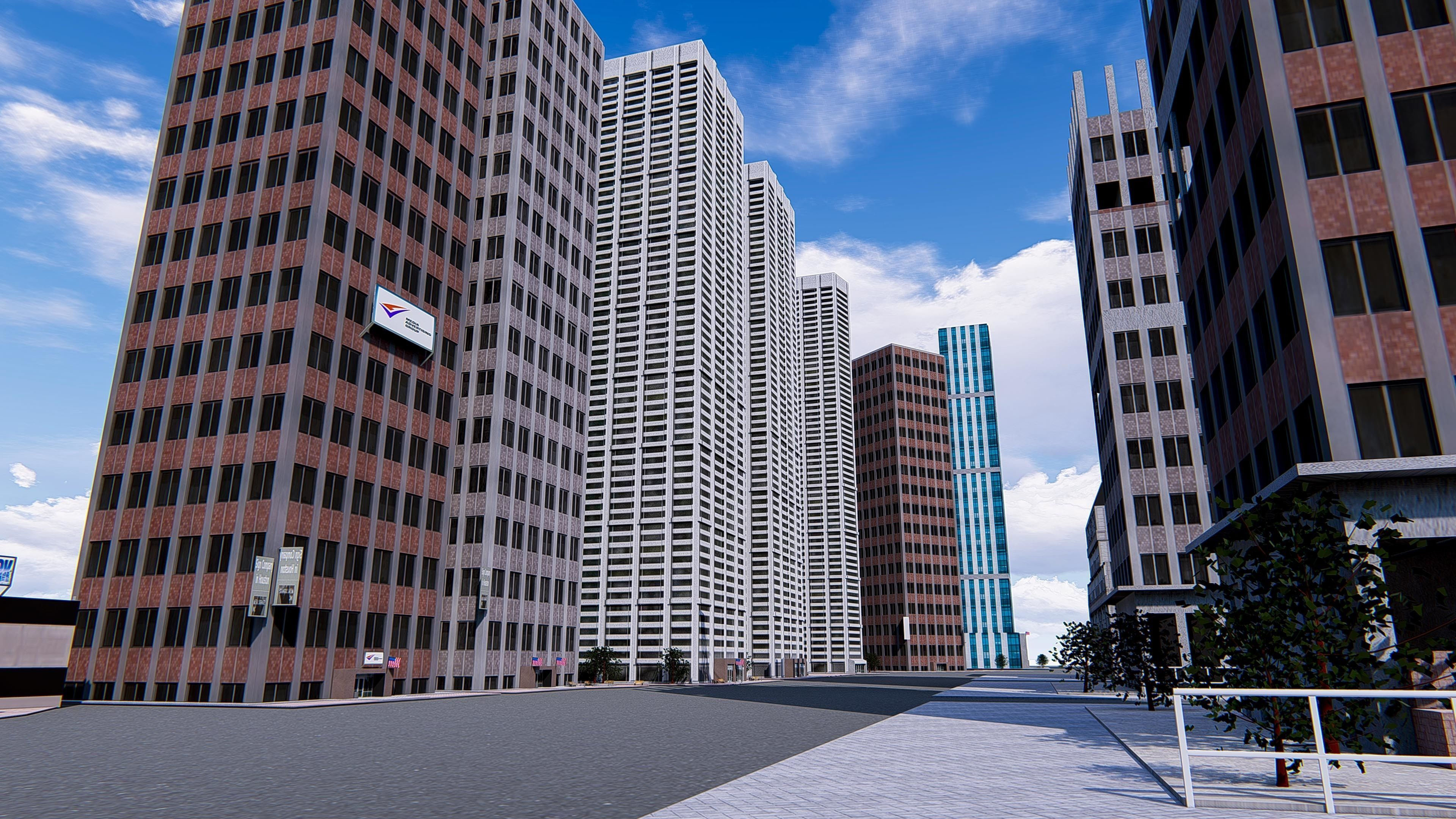 Wallpaper #aWfA6pIBSpphPi3-sEia197 3D Exterior Office Buildings Skyscrapers 3dsmax Free Download 2 3dzip