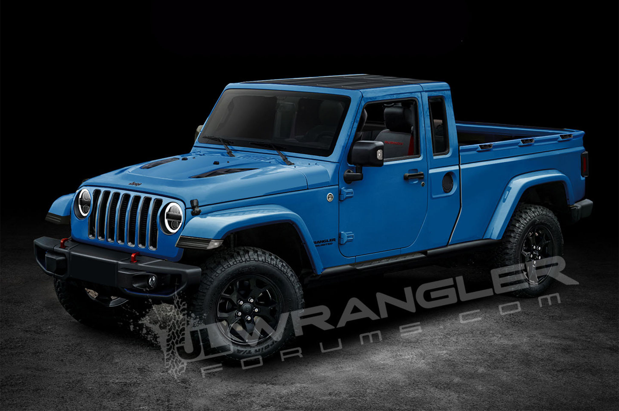 Wallpaper #_wCo7I4BSdW8dNou9hRc53 Will the Jeep Wrangler Pickup Look Like This Motor Trend