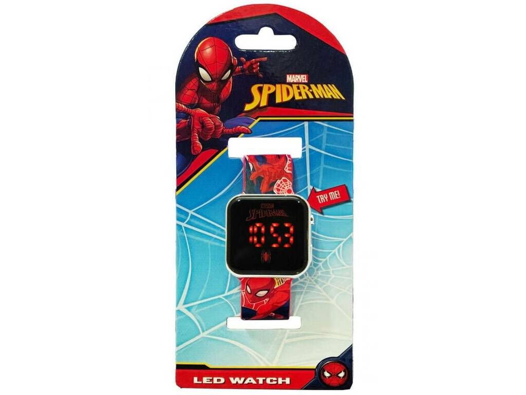 Wallpaper #oaekMpMBlSzal8H1z9sD170 Acheter Spiderman LED Watch by Kids Licensing Spd4800 Juguetilandia