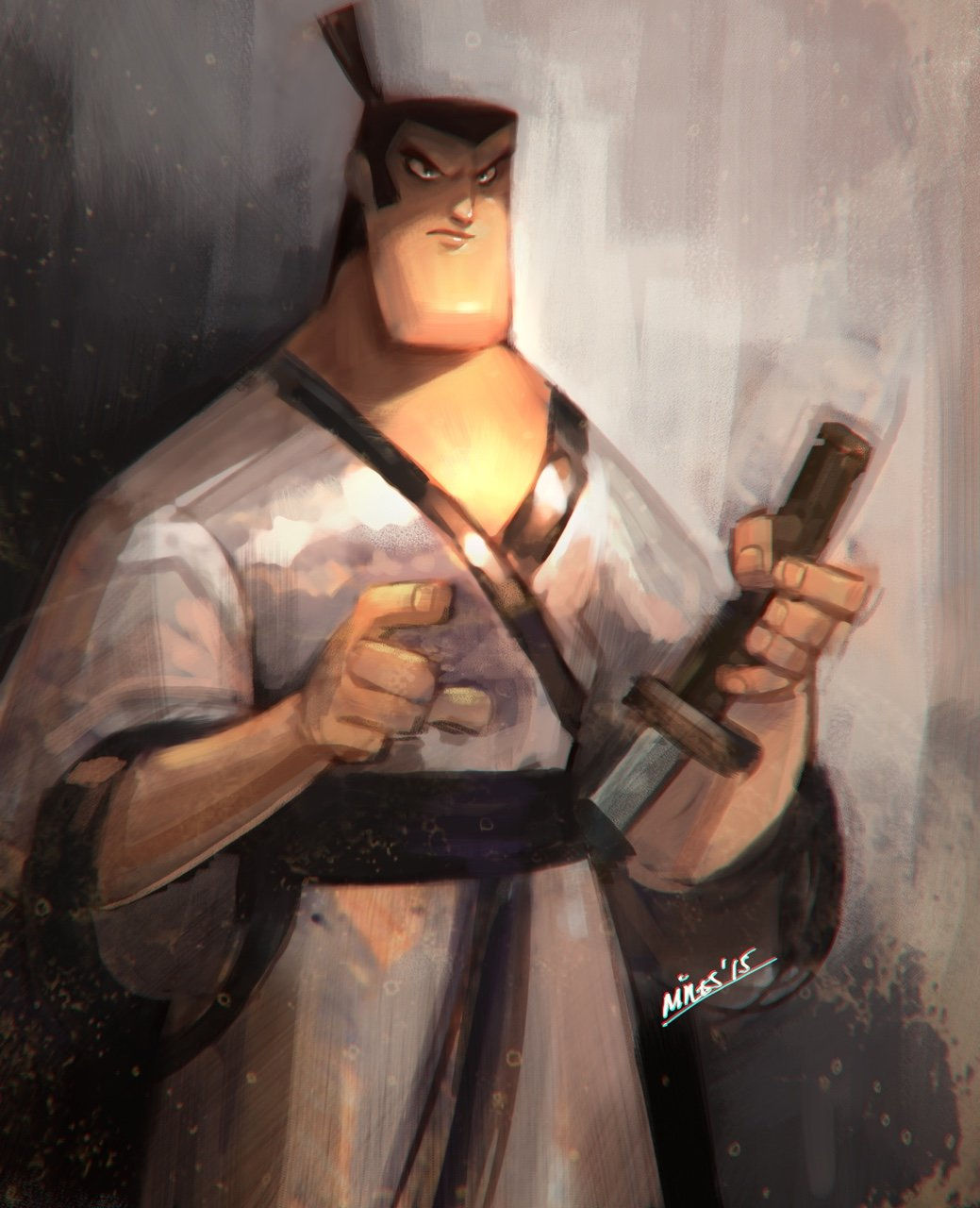 Wallpaper #LQPxZZMBpyOg8YnEktpT148 Artstation Samurai Jack