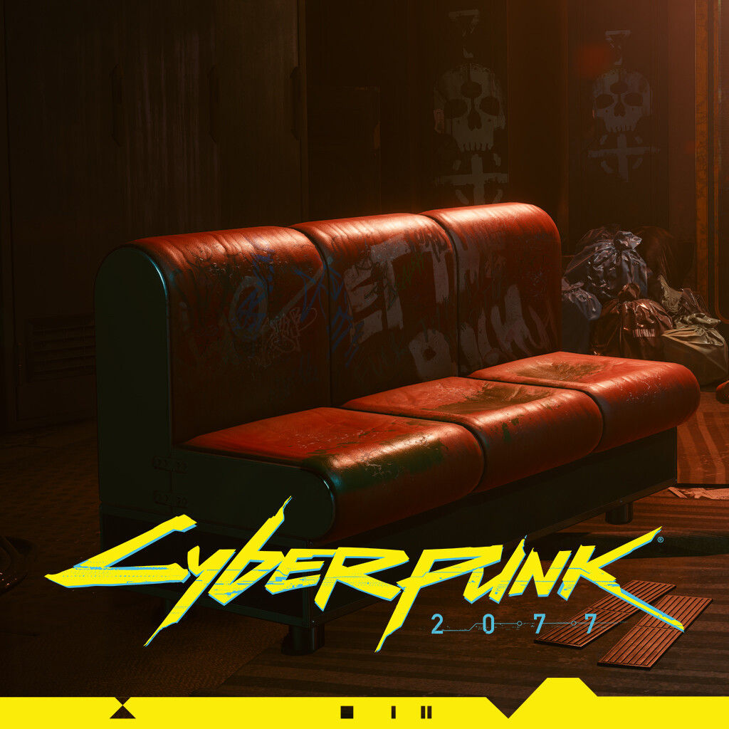 Wallpaper #EWc7-pIBSpphPi3-H5AG0 Artstation Cyberpunk 2077 Sofa Set