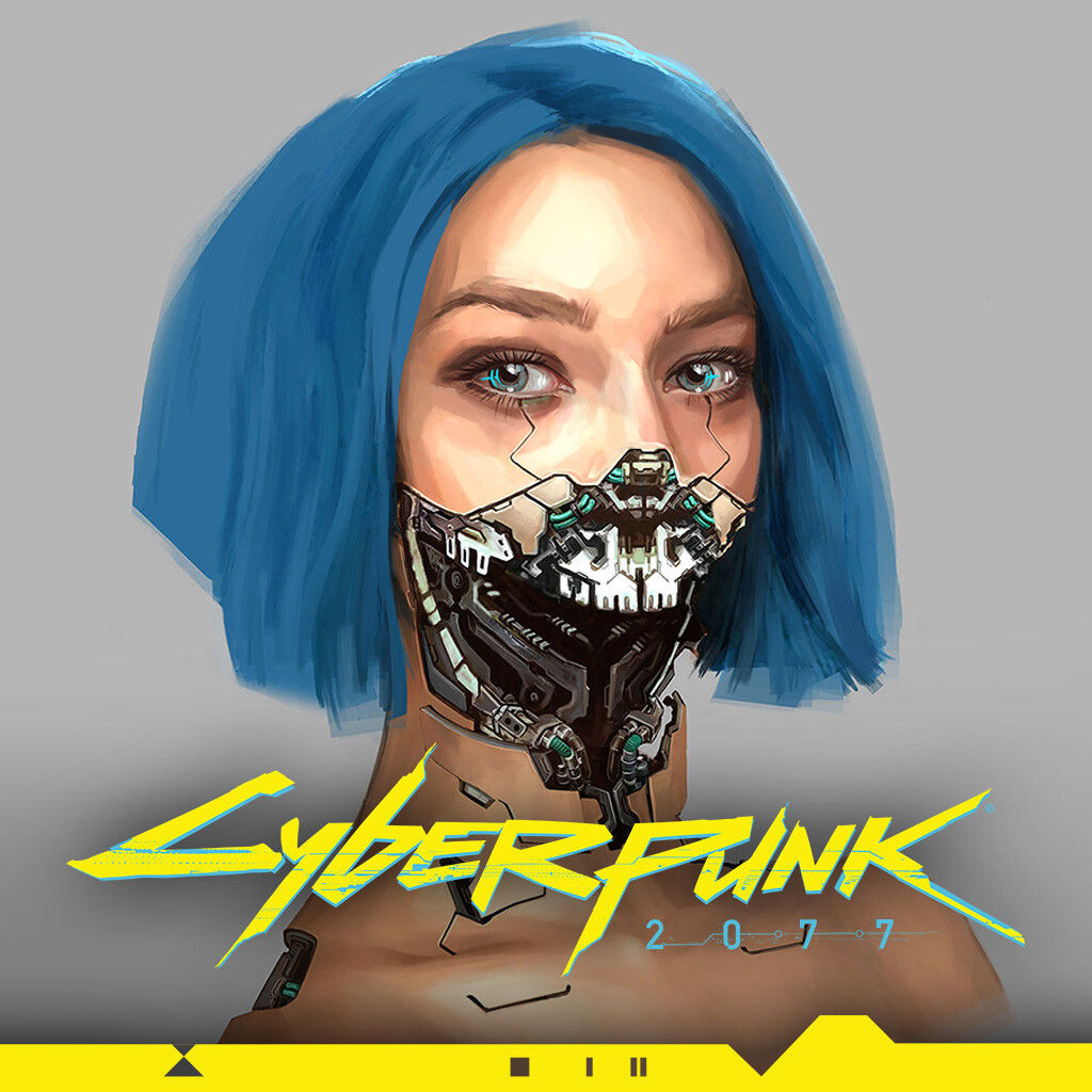 Wallpaper #xKkXi5cBxbDgA0RlQ_H_74 Artstation Face Cyberware Design