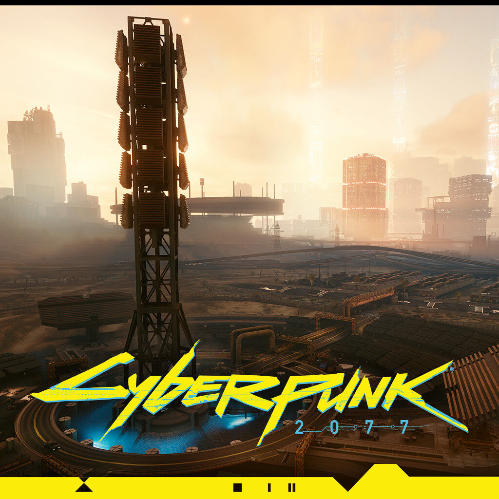 Wallpaper #KkXfi44B7YBJg1BVqZxx1 Artstation Cyberpunk 2077 Power Plant