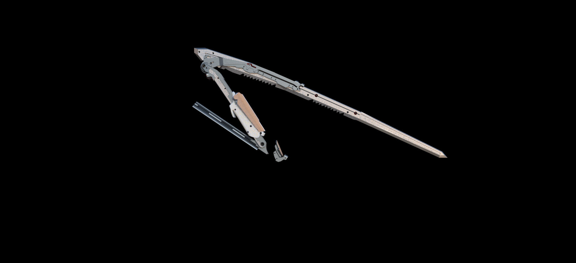 Wallpaper #phmPAo8BtGB6xQ785Epk51 Artstation Mantis Blades from Cyberpunk 2077 Fan Creation 3D Model