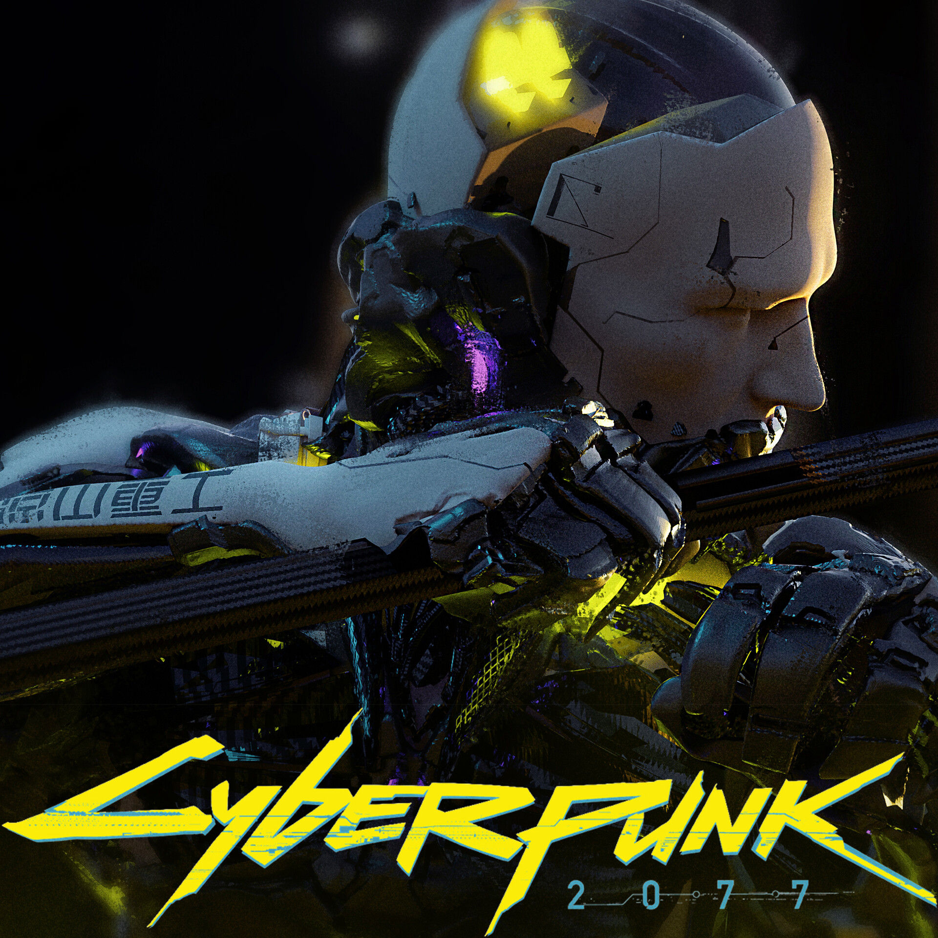 Wallpaper #vX2E9I4Bnwiau_P6Sg_V27 Artstation Cyberpunk 2077 Fan Art Cyberpunk 2077 3