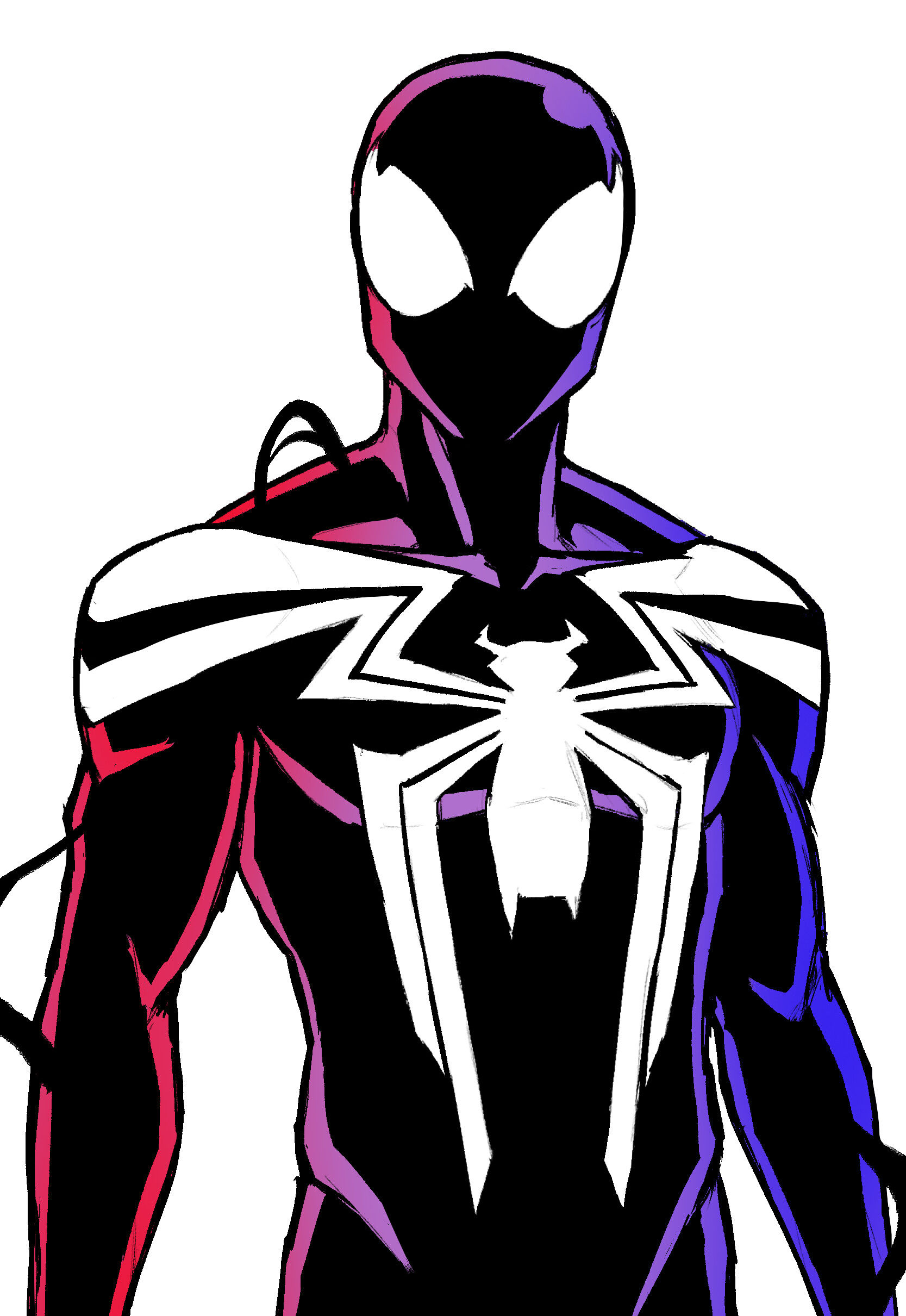 Wallpaper #Vq7GM5MBayWjSq6HtBy518 Artstation the Invincible Spider Man Symbiote Spider Man Design