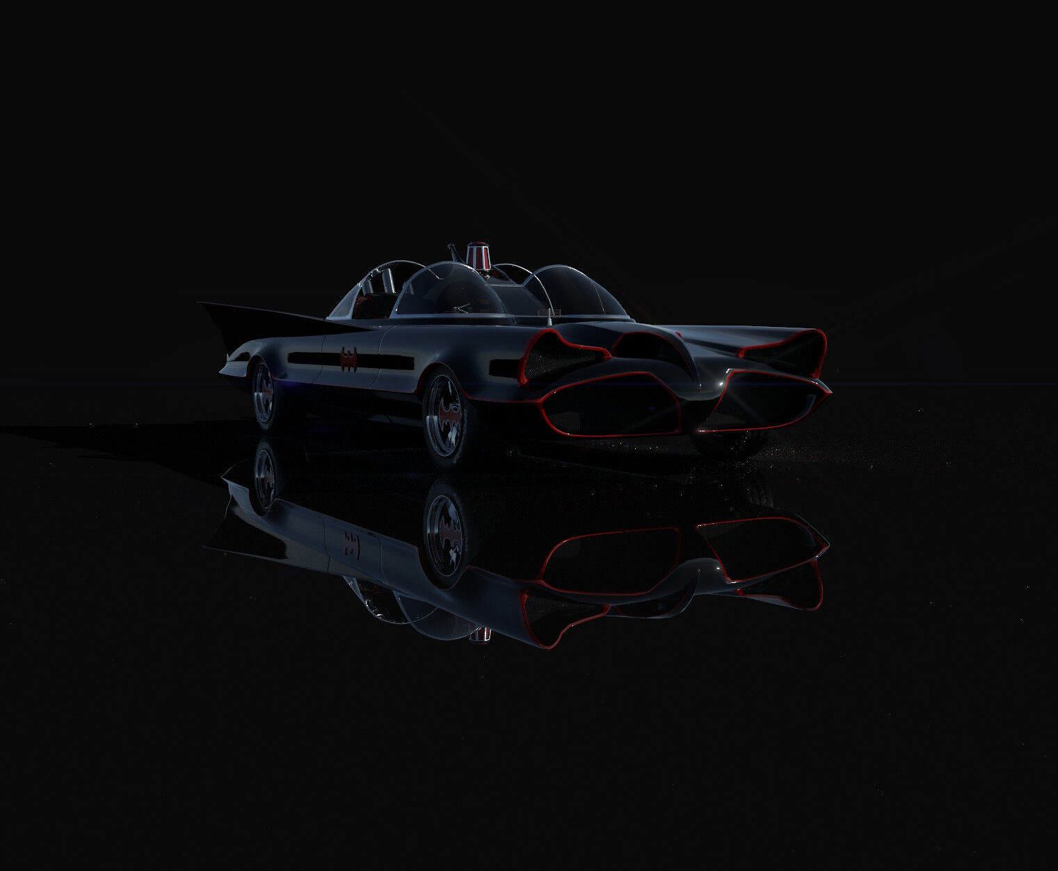 Wallpaper #Me8QS5MBMN-XEVvVGzpt244 Artstation 1966 Batmobile