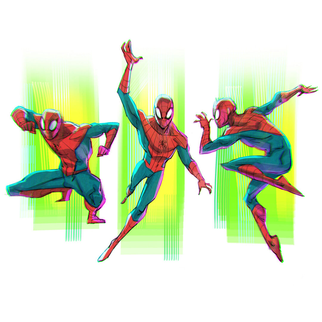 Wallpaper #2hGhM5MBXrlMTfB56kqS196 Artstation Spider Poses Sketches