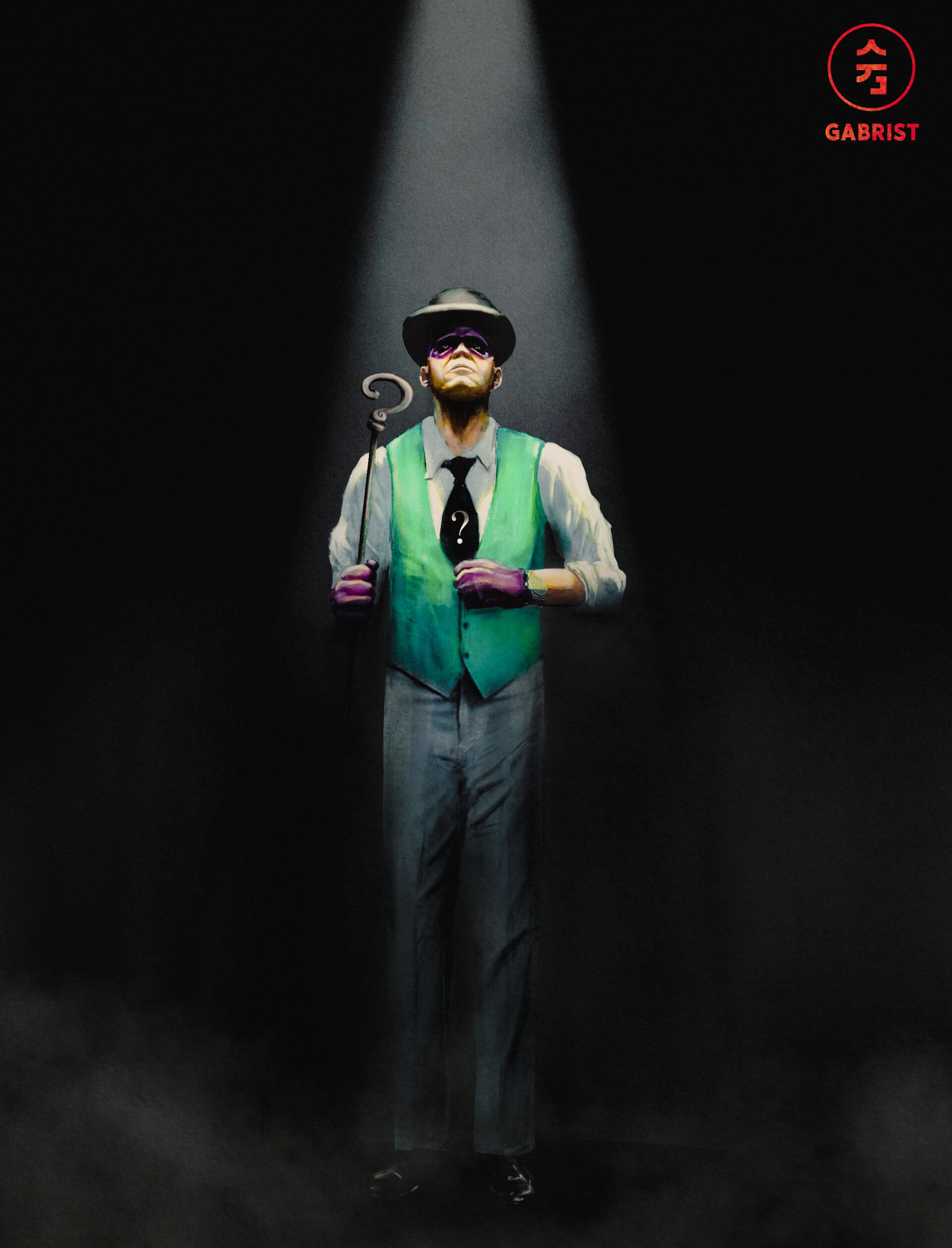 Wallpaper #zLhe2JIBJvJKYCmEY-c656 Artstation Riddler Concept Art