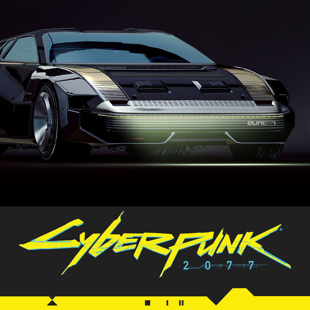 Wallpaper #2RoSUJMB1yWOL4qgf3-Y157 Artstation Cyberpunk 2077 Quadra Turbo R 3D Concept