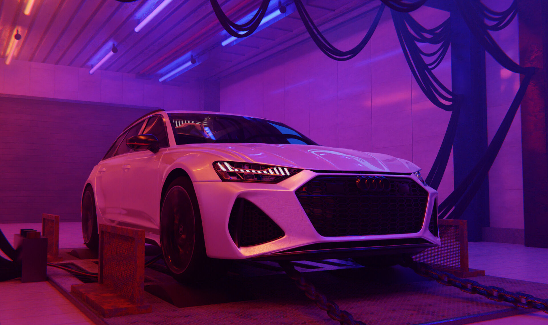 Wallpaper #s-_NTJMBMN-XEVvV_T4S220 Artstation Audi Rs6