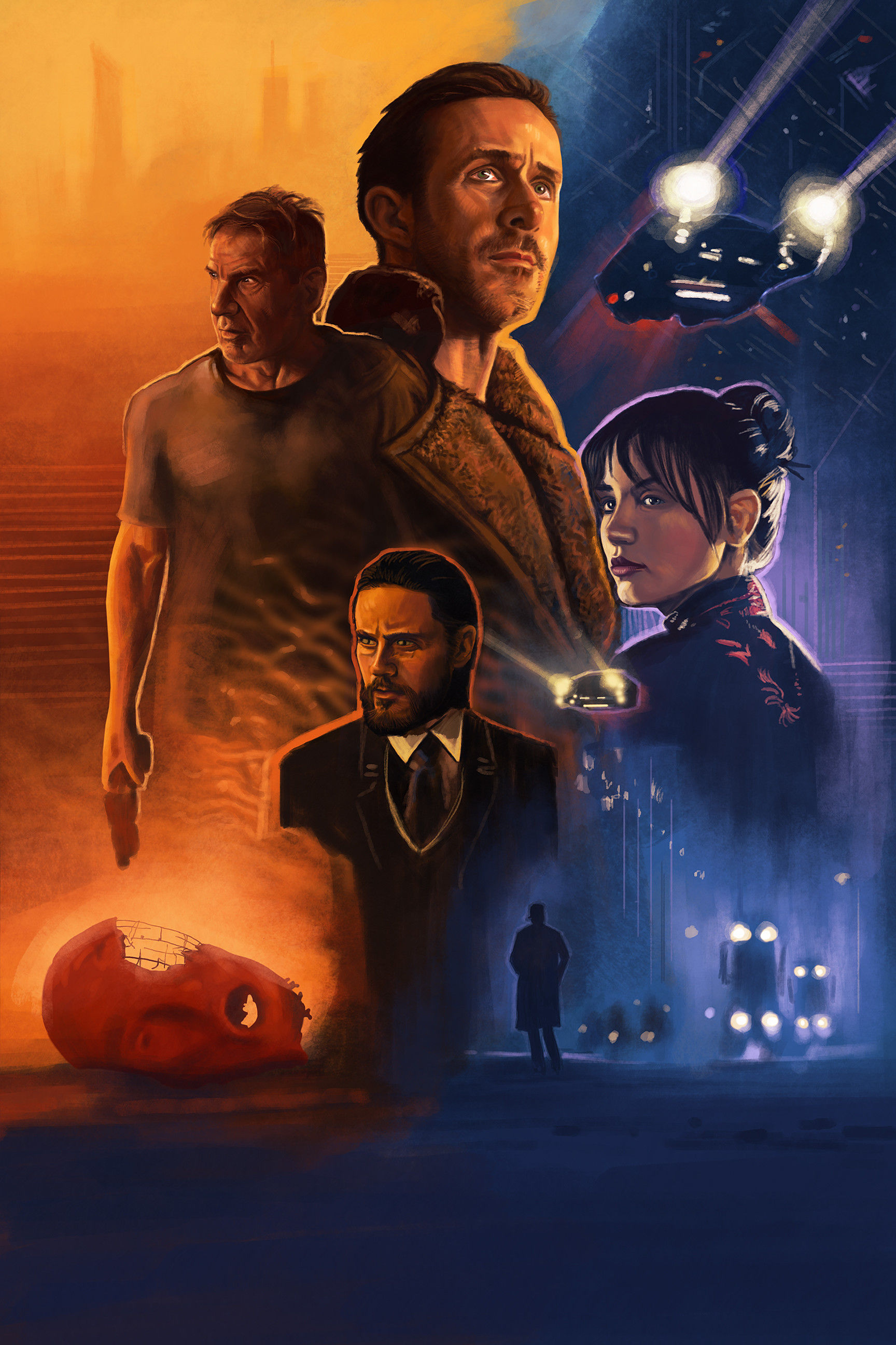 Wallpaper #NIJmQJMB0GiFKesMCsGr5 Corey Blake Blade Runner Fan Art Wip