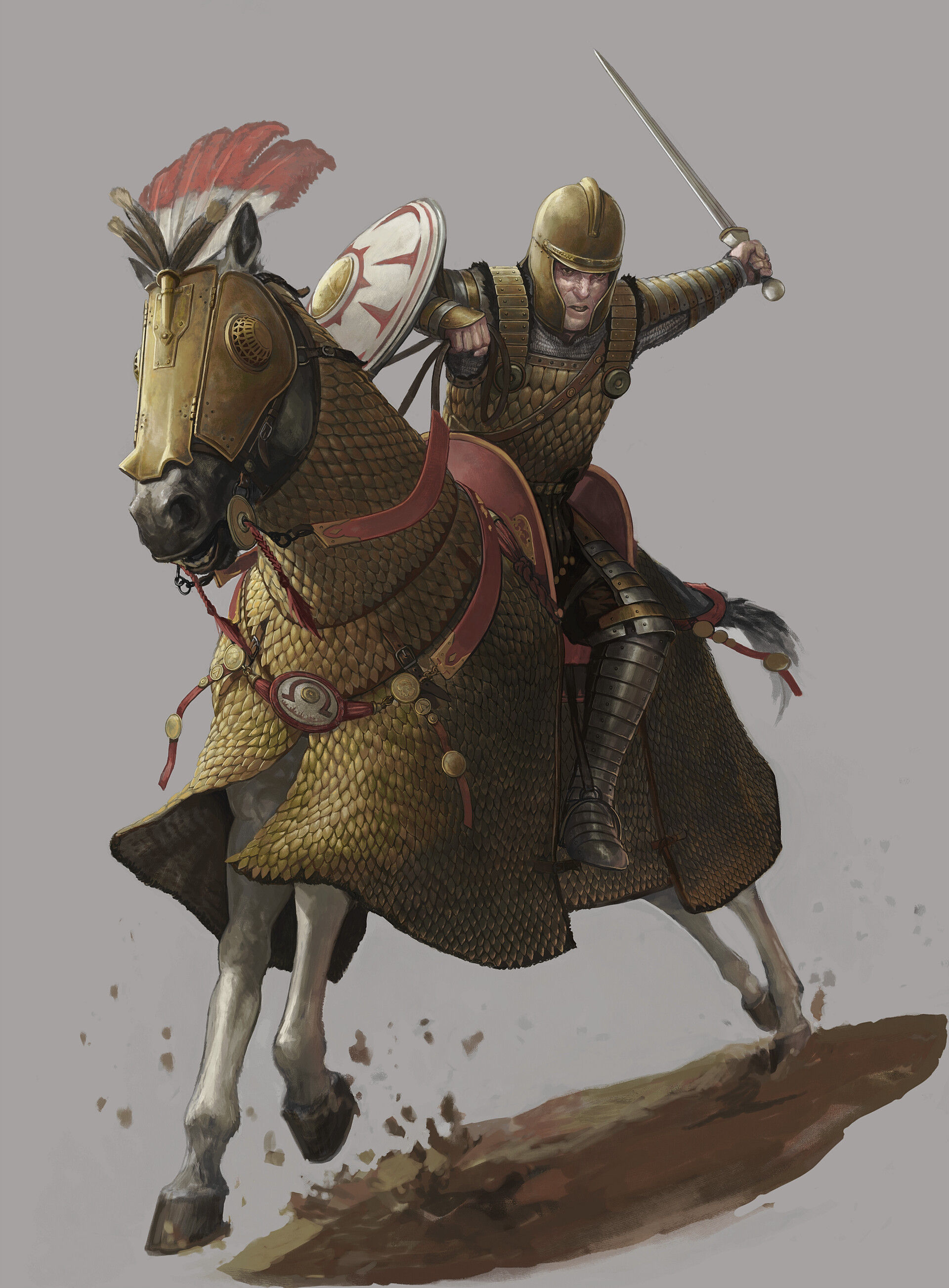 Wallpaper #pgMYY5MBpyOg8YnEidTt77 Artstation Eastern Roman Heavy Cavalry Cataphract
