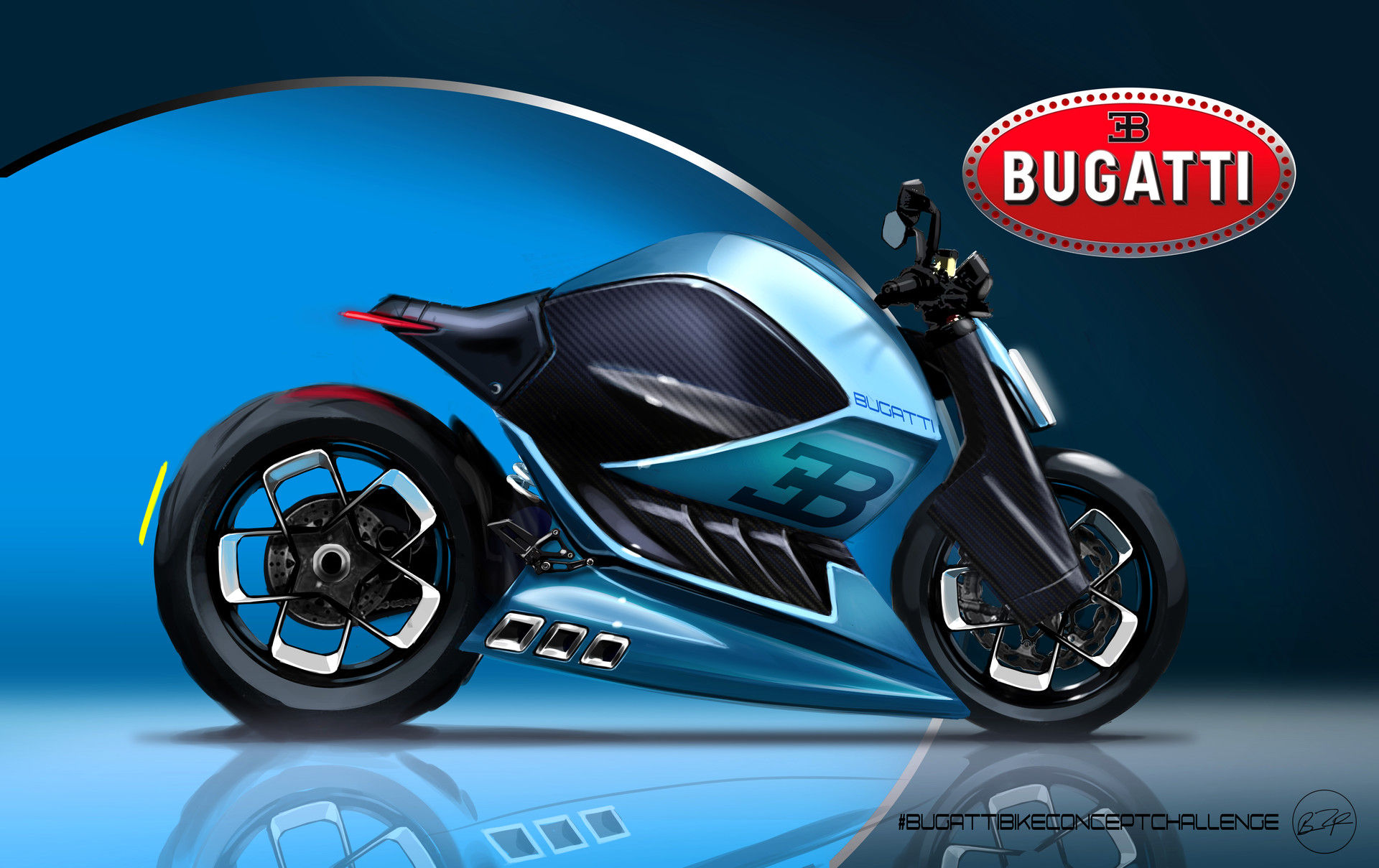 Wallpaper #sWdVDZMBSpphPi3-1uSR286 Artstation Bugatti Bike Concept Challenge