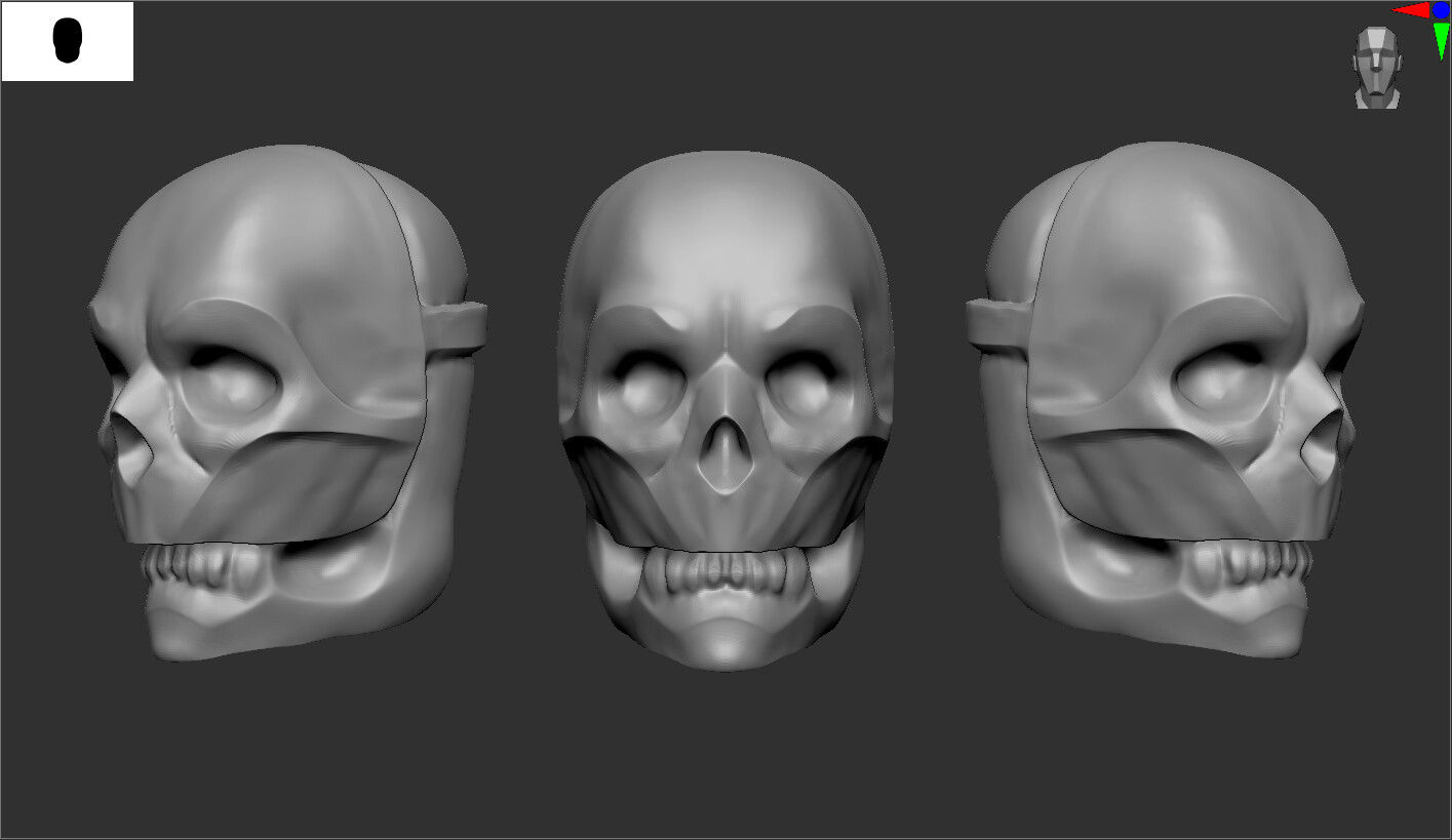 Wallpaper #OGiSHJMBSpphPi3-1yPm336 Artstation Skull Mask