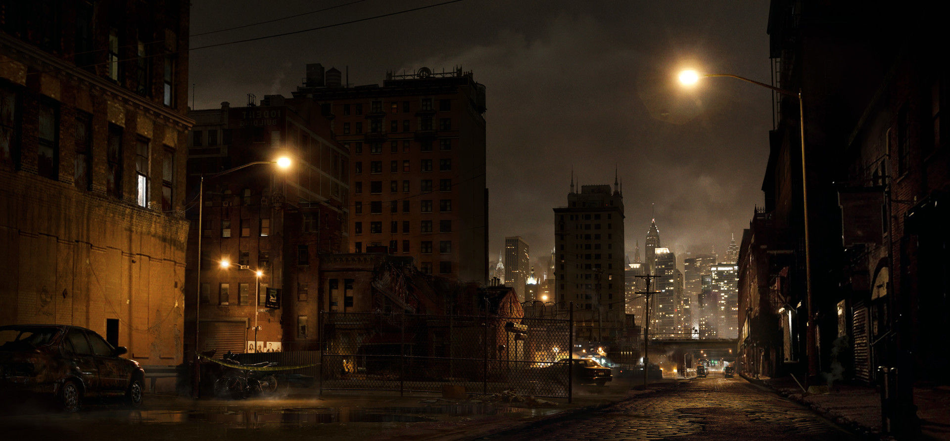 Wallpaper #A0J5PZMBOBpx0NhmQMUQ41 Jonas De Ro Mpc Gotham City Concept