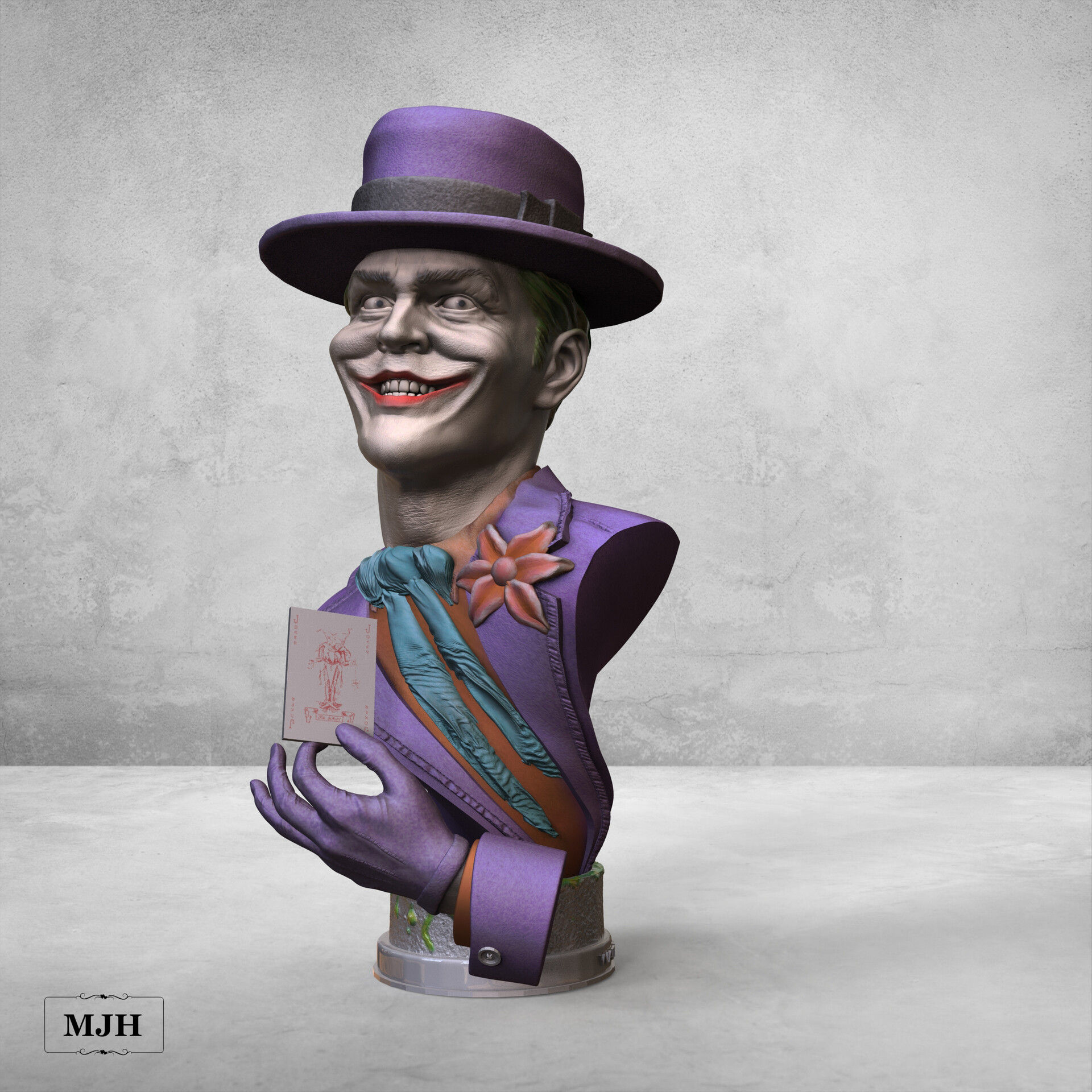 Wallpaper #ZXJ4MpMBX2lk1u3opFqr30 Artstation Jack Nicholson as the Joker