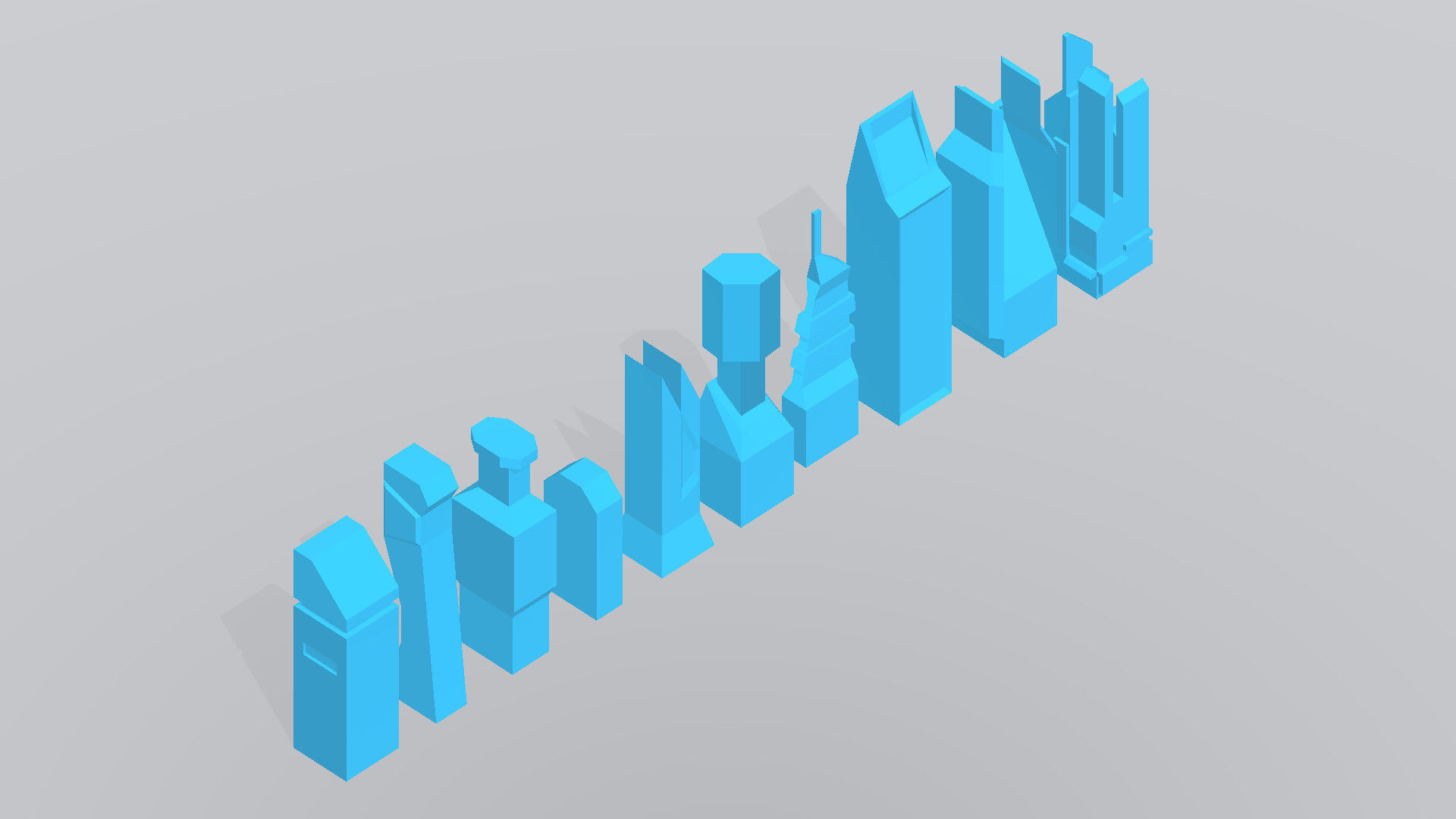 Wallpaper #sGf07JIBSpphPi3-g1XU417 Asset Arena Simple Sci Fi Buildings Low Poly Semi Modular
