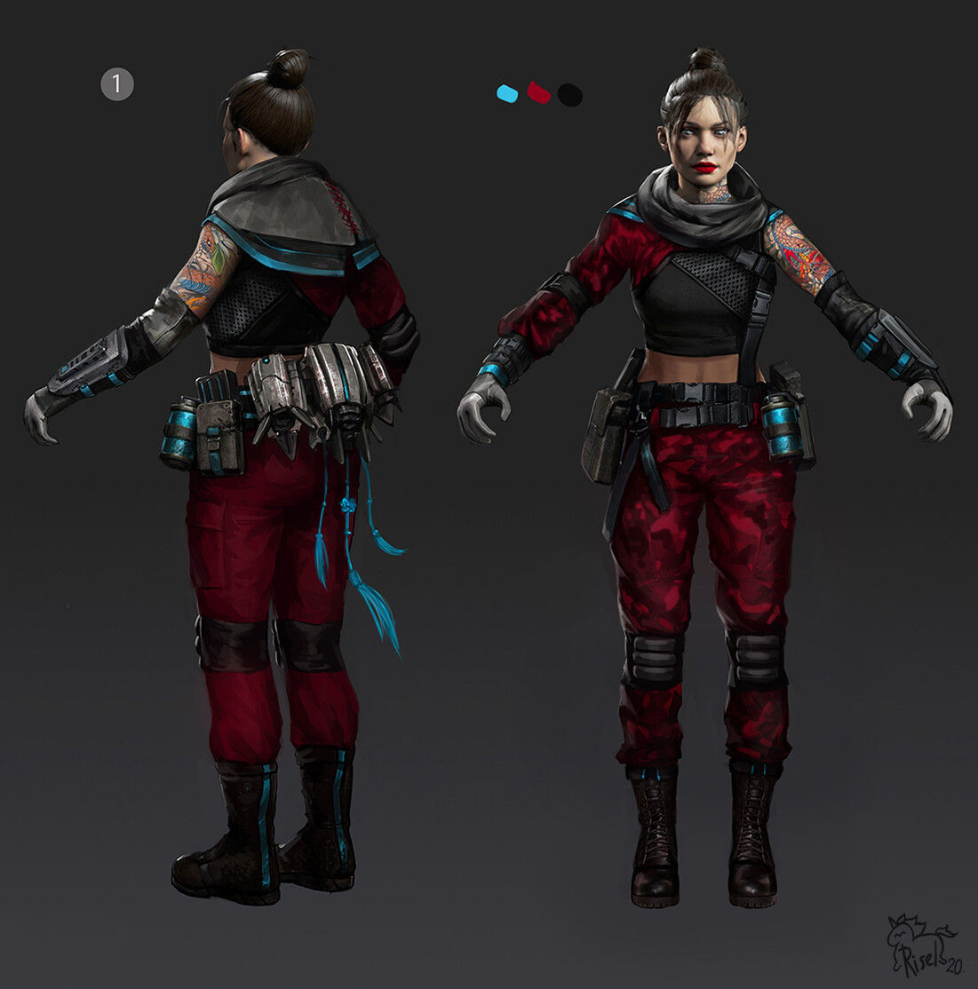 Wallpaper #CBkzOY8BtGB6xQ782Kr-55 Tate S Apex Legends Wraith Fanart