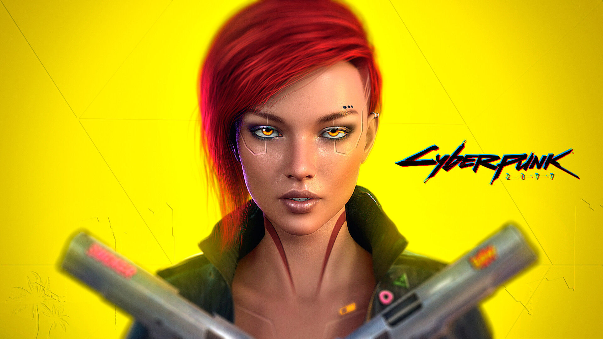 Wallpaper #vX2E9I4Bnwiau_P6Sg_V49 Artstation Cyberpunk 2077 Cover