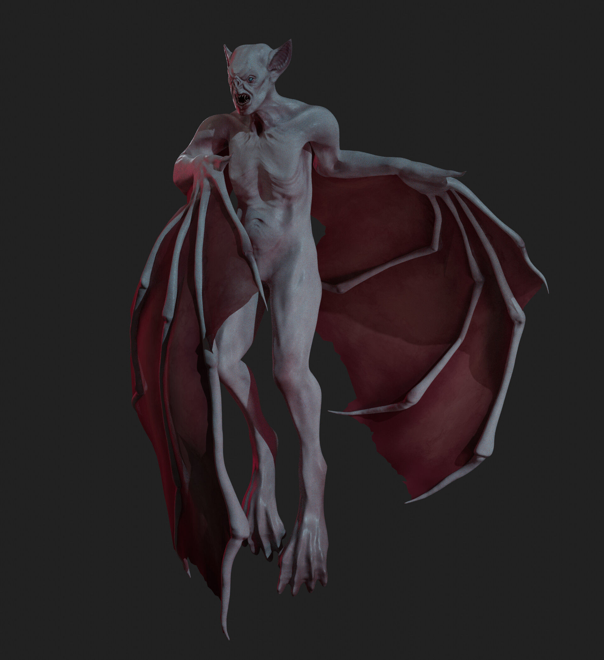 Wallpaper #r3KDMpMBX2lk1u3ogFrF30 Artstation Vampire Bat Form Transformation