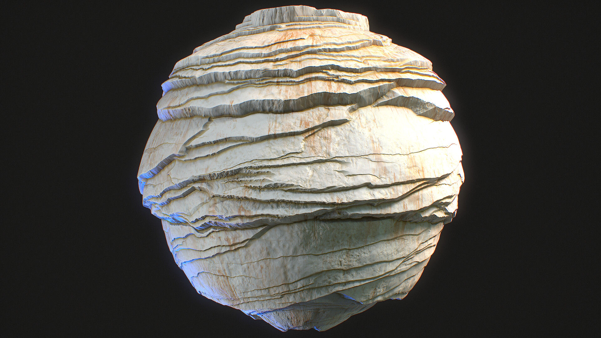 Wallpaper #iO_SSpMBMN-XEVvV4TnK466 Gerardo Justel Stylized Layered Chalk Cliffs
