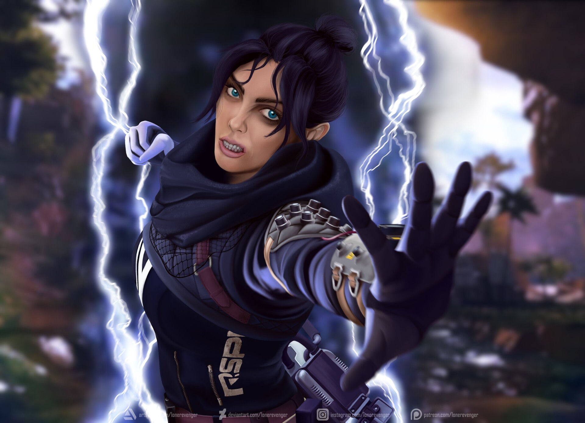 Wallpaper #DXNOiY4BFI5NbQkspCJU33 Wraith from Apex Legends