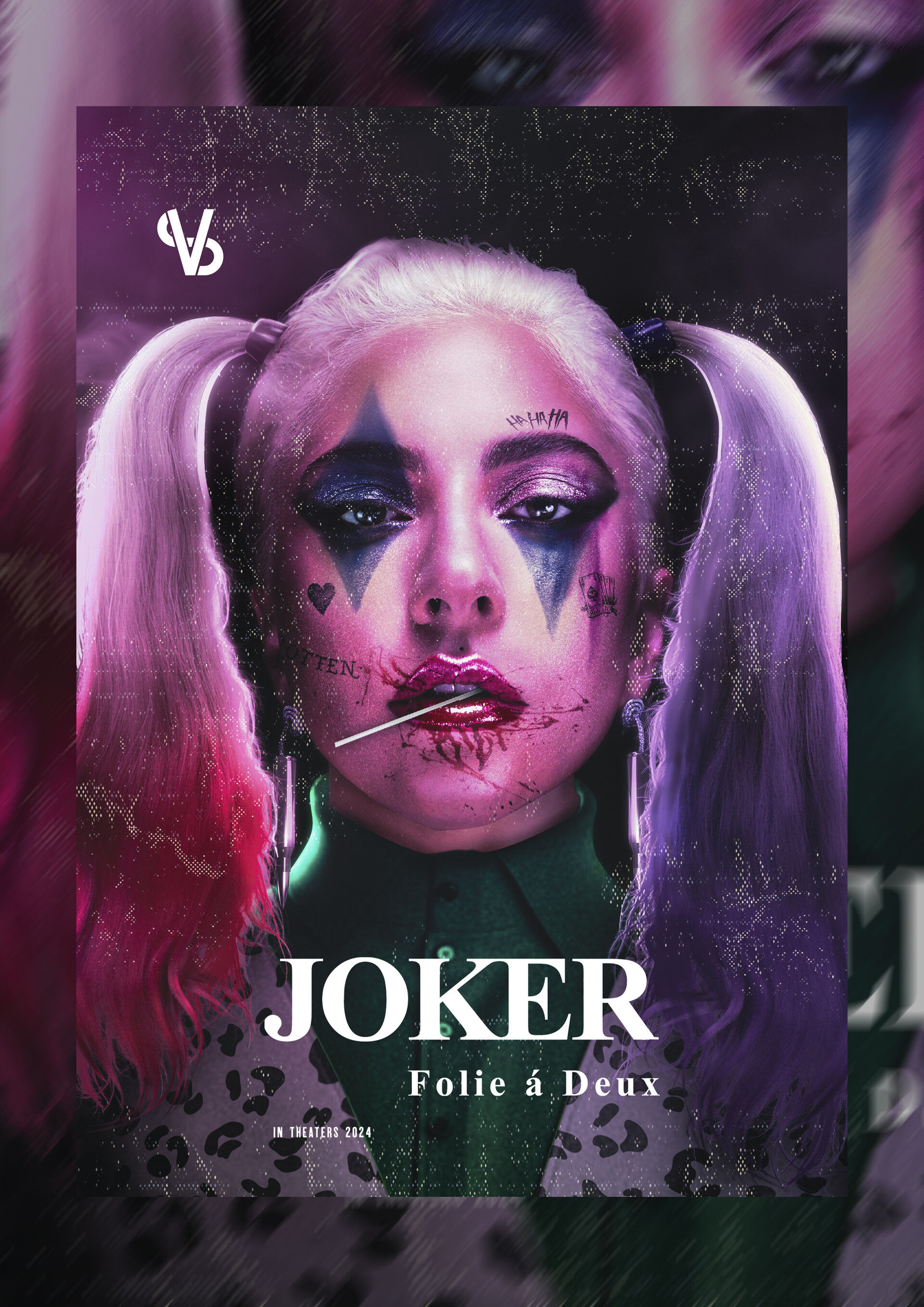Wallpaper #4b84f Womens Deluxe Harley Quinn Jumpsuit Costume