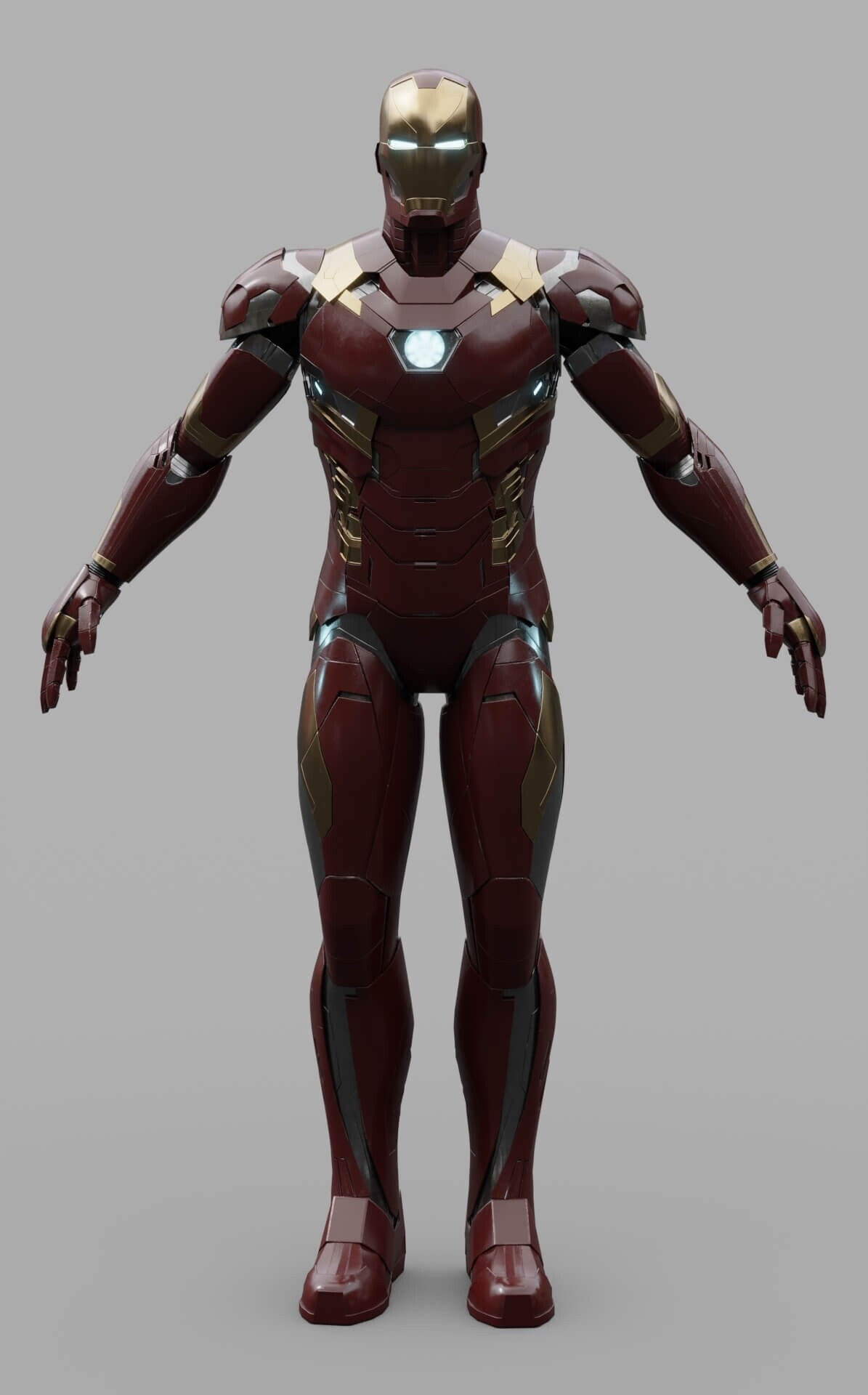 Wallpaper #kGcs65IBSpphPi3-skov149 Renderhub Iron Man Mark 46 3D Model